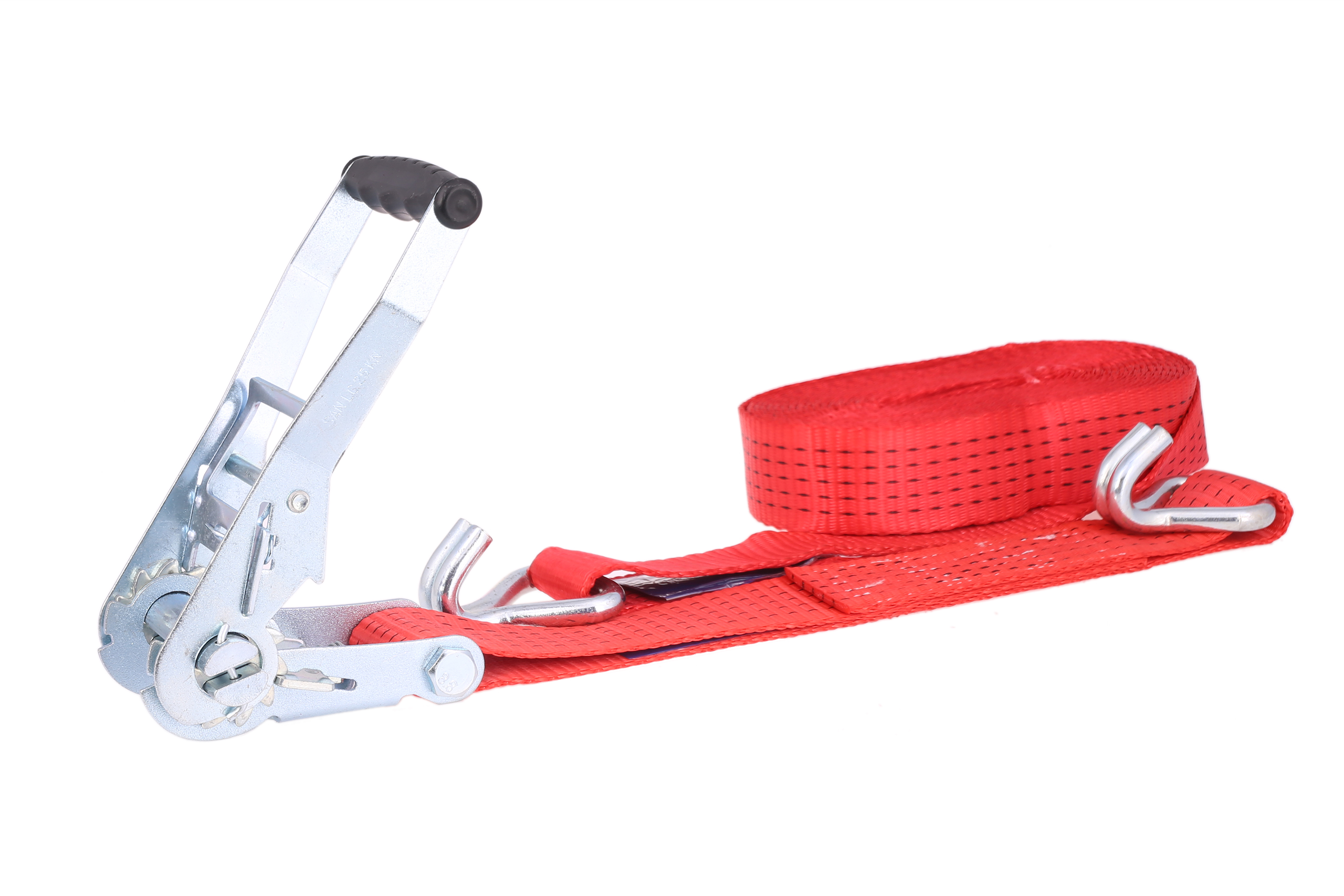 Zurrgurt, 6m, 50mm, LC 2500 daN, zweiteilig, STF 300 daN, Kurzhebelratsche