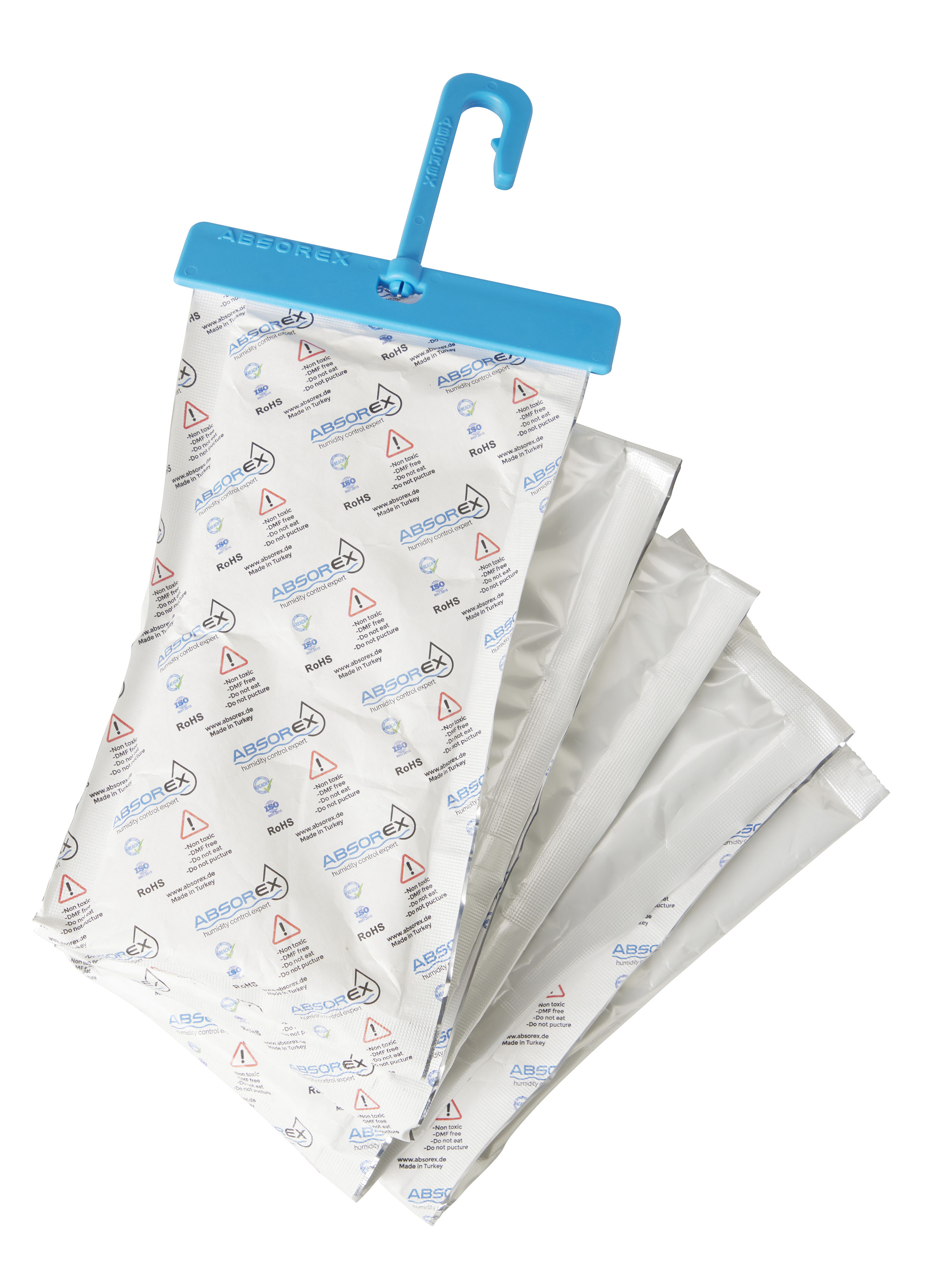 Absorex - Trockenmittelkette // 8 x 125g (mit Haken)