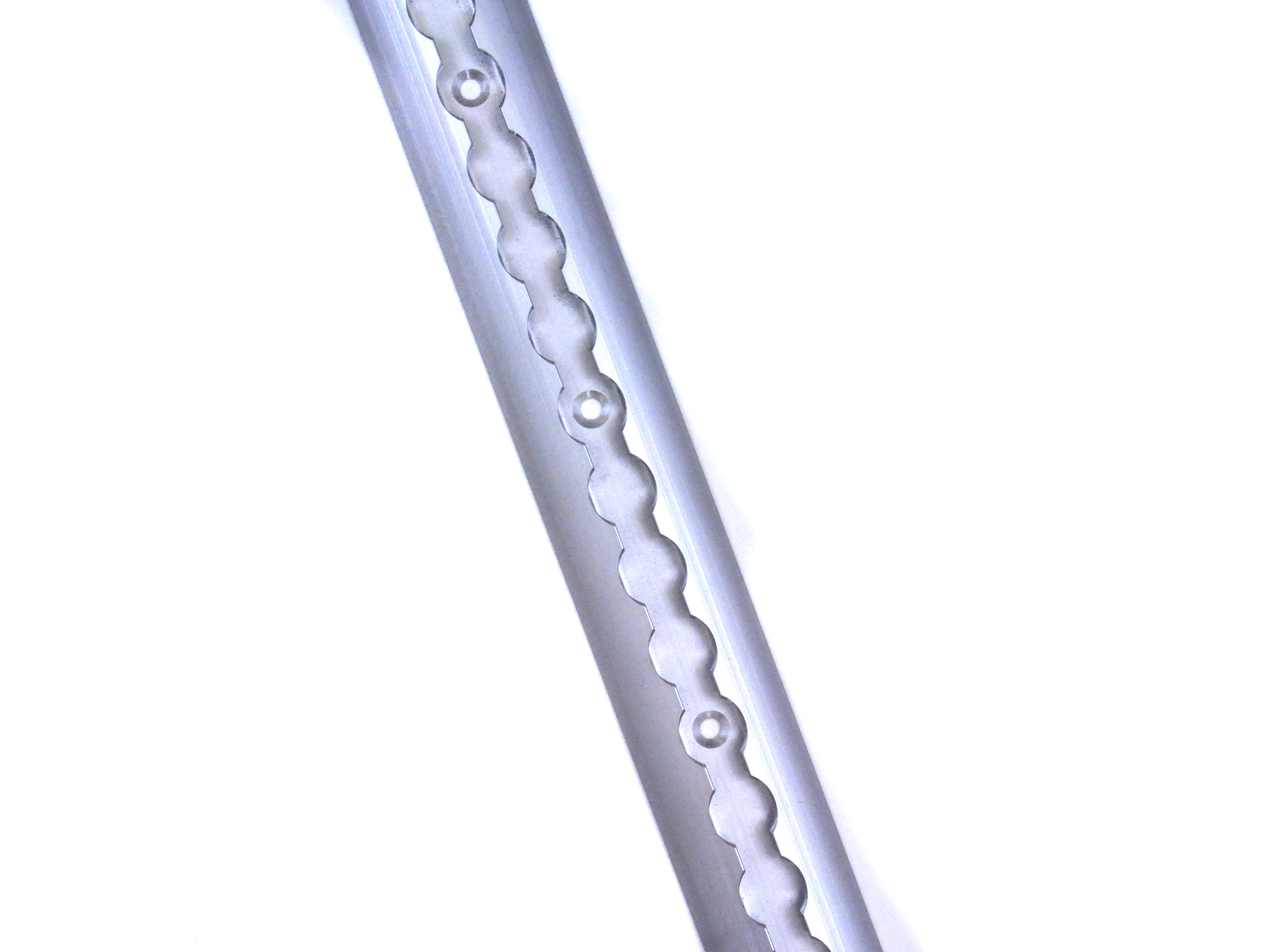 Aluminium Zurrschiene, halbrund, 1000 mm