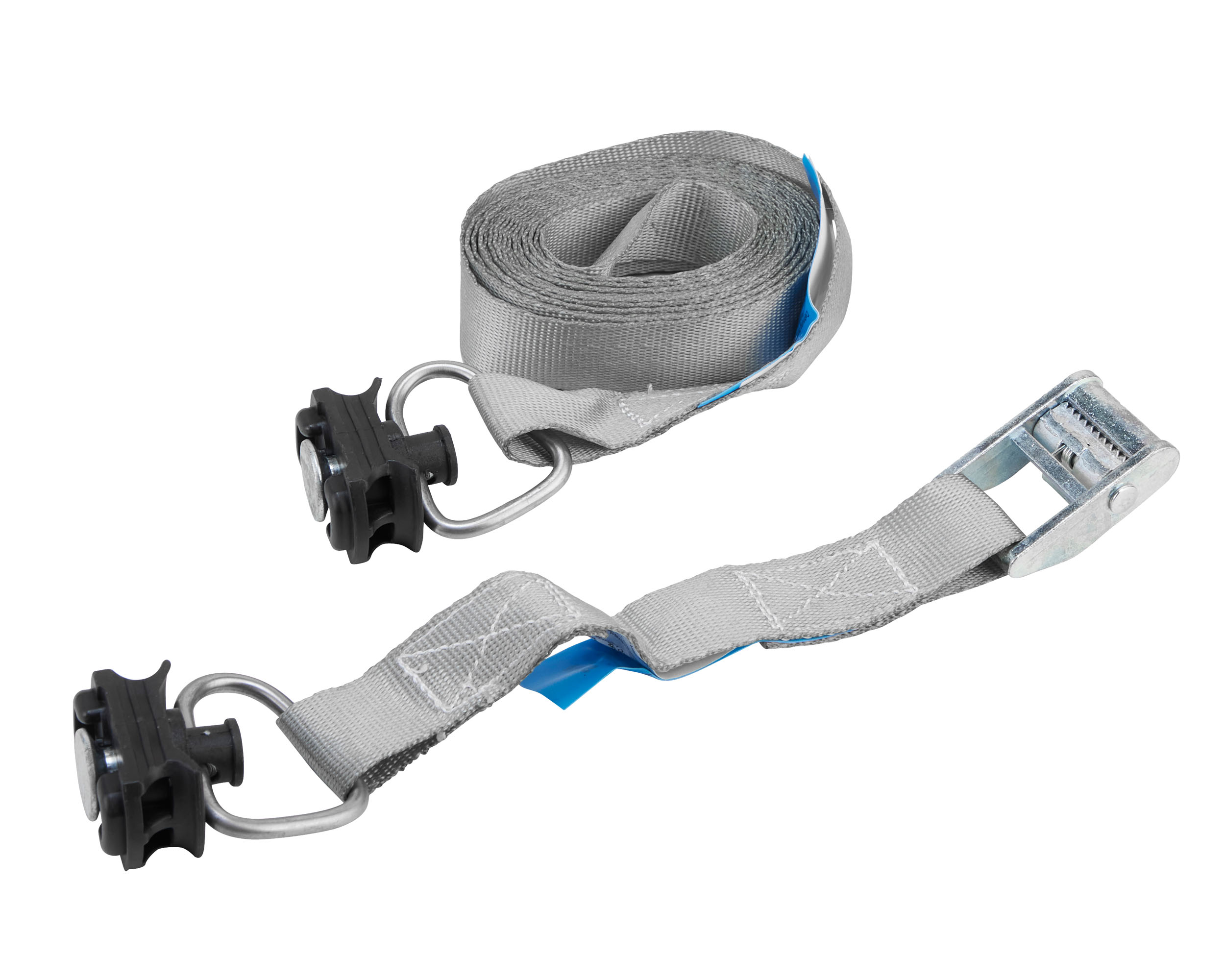 Klemmschlossgurt, 3,5m, 25 mm, LC 250 daN, zweiteilig, mit Airline-Endfitting