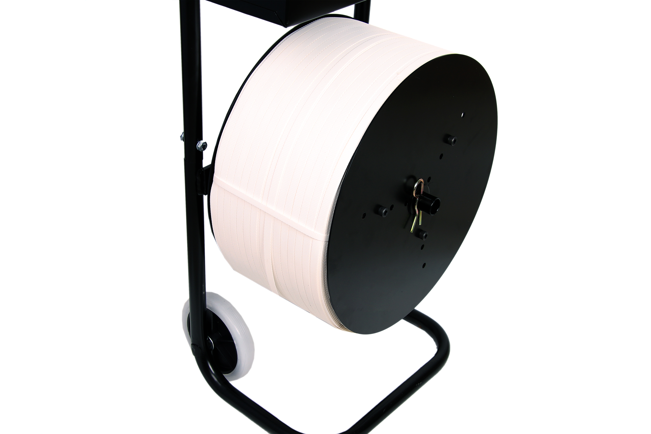 Abroller fahrbar für Umreifungsband (200mm Kern)