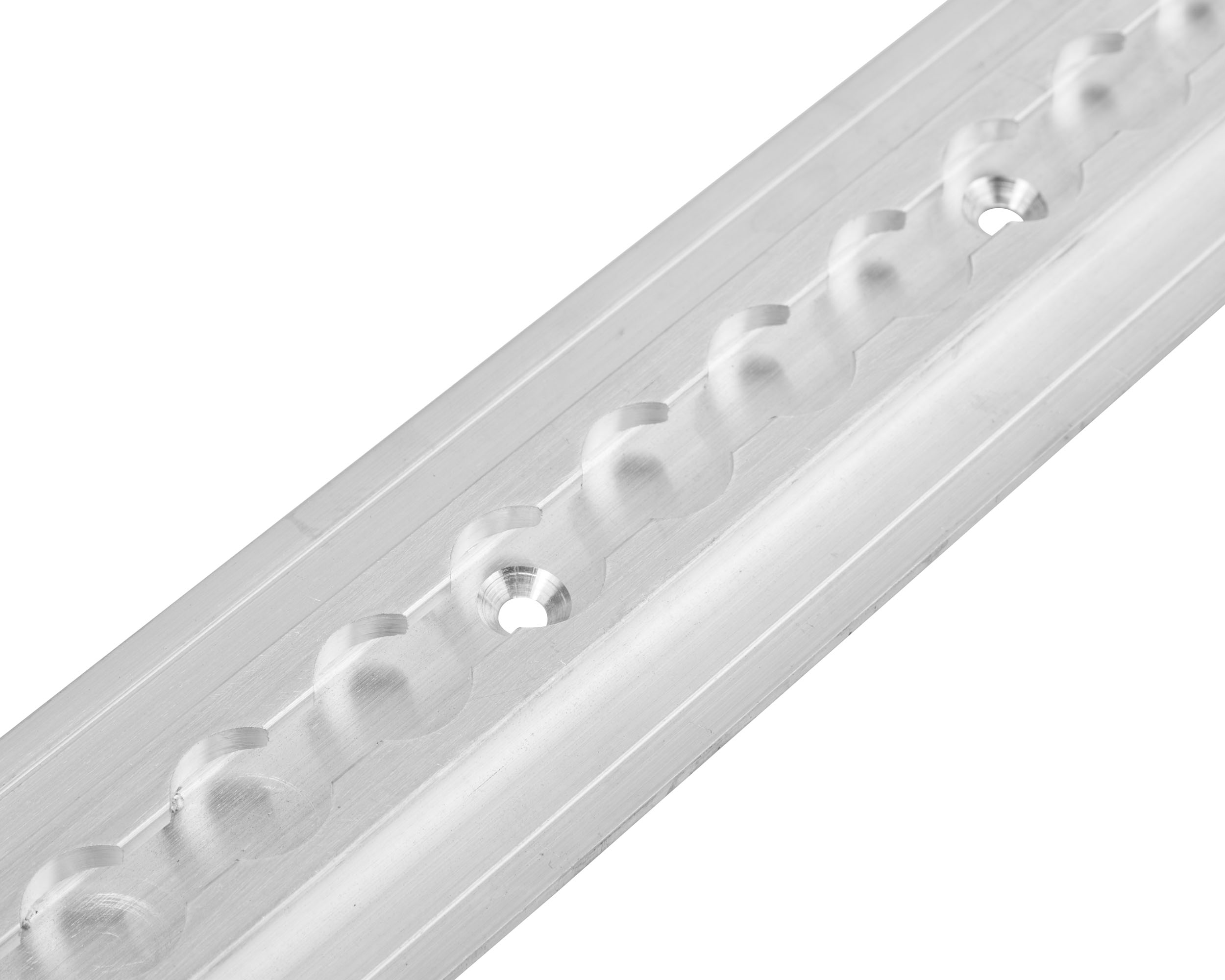 Aluminium Zurrschiene 217, mit Flügel, 1000 mm