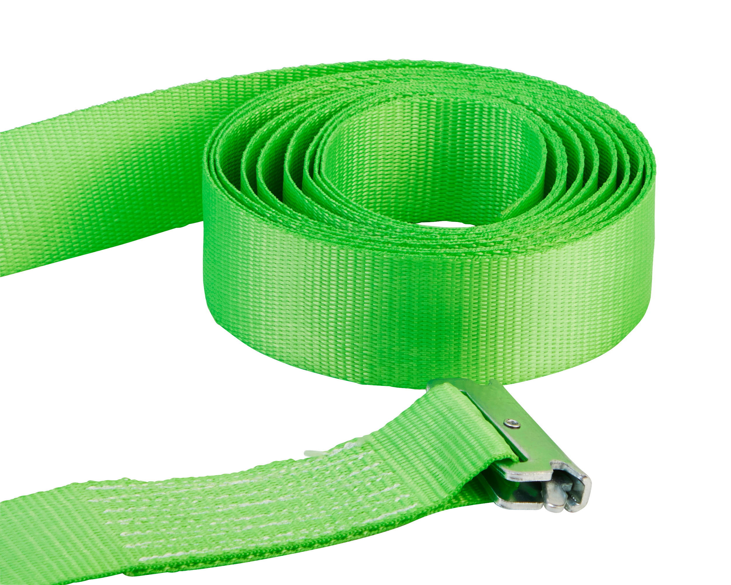 Zurrgurt, 5m, 50mm, LC 750 daN, zweiteilig, STF 210, Standardratsche, mit E-Haken