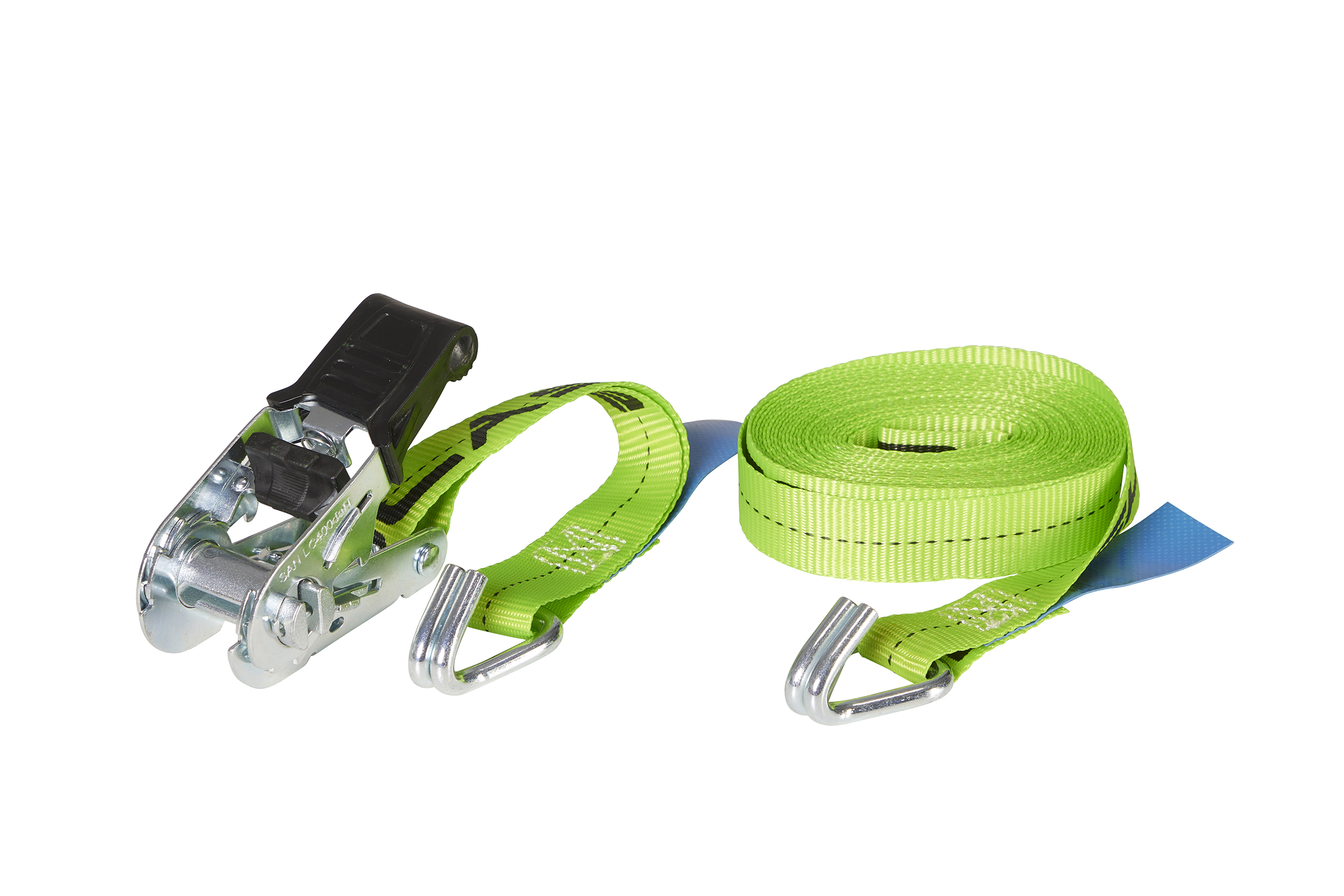 2er-Set, ERGOLASH - Zurrgurte, 6m, 25mm, LC 400daN, STF 100daN, zweiteilig