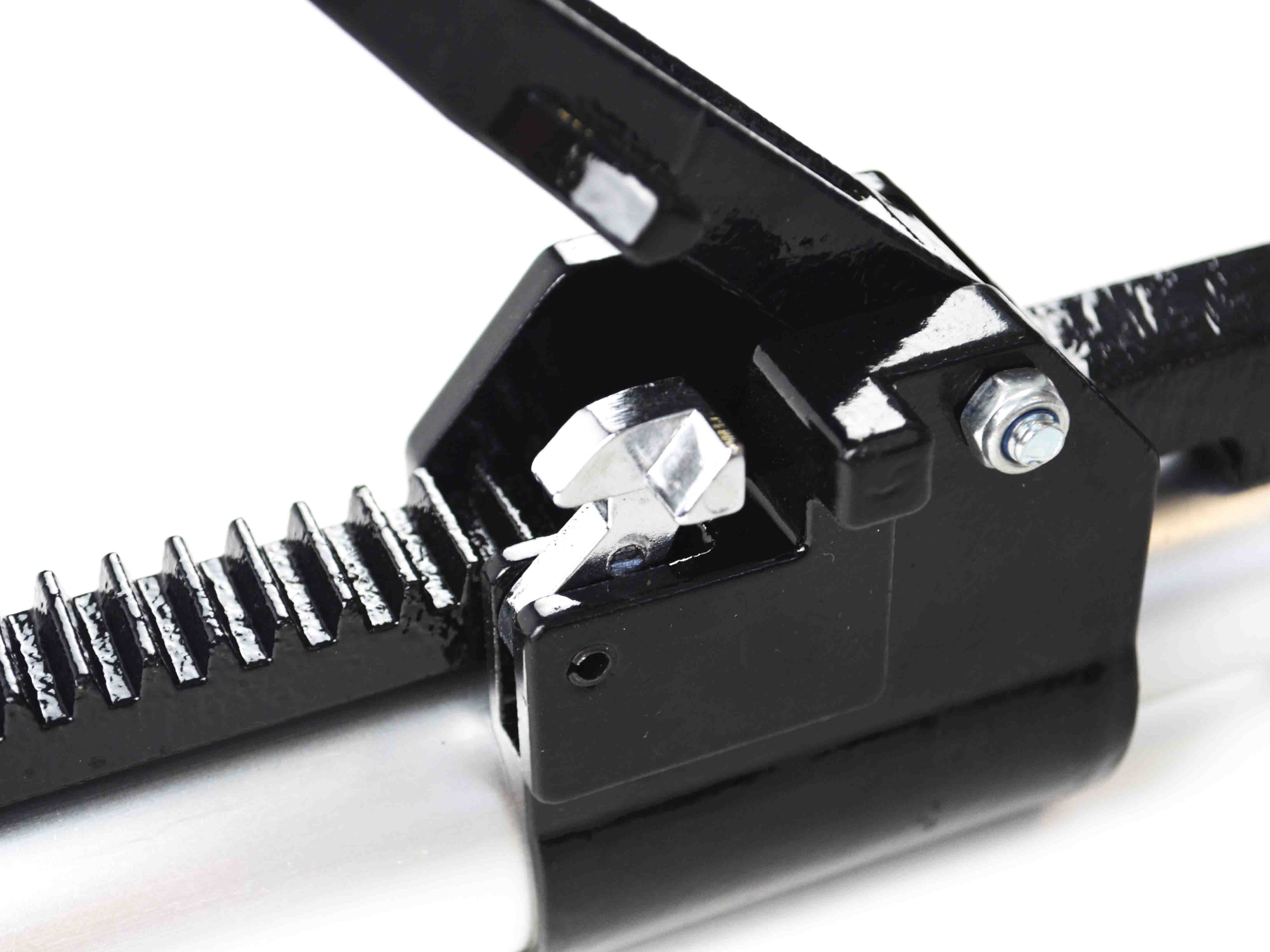 Aluminium Klemmbalken mit Gummifuß, 1680-2050 mm