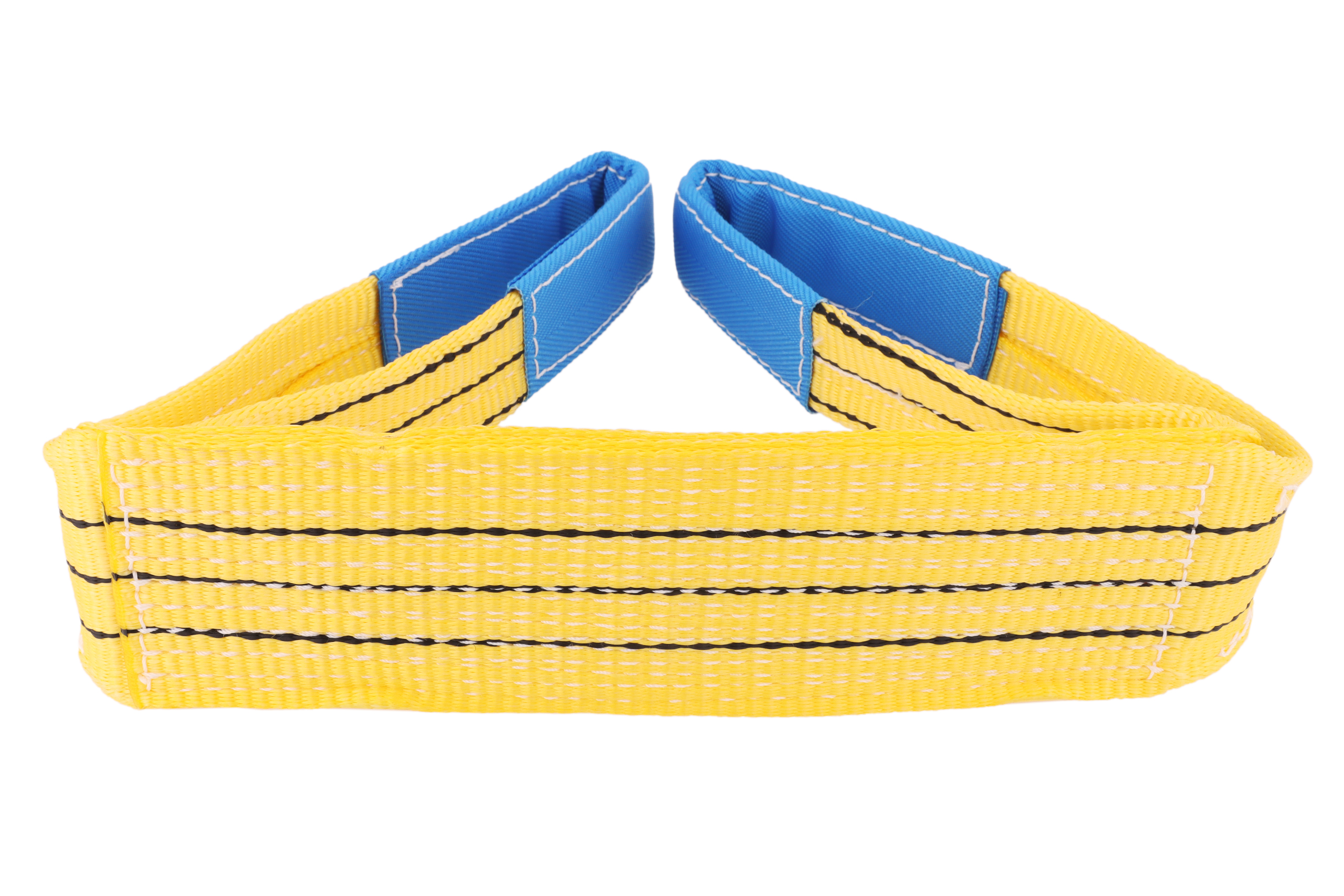 Hebeband 1m, WLL 3to, mit verstärkten Schlaufen