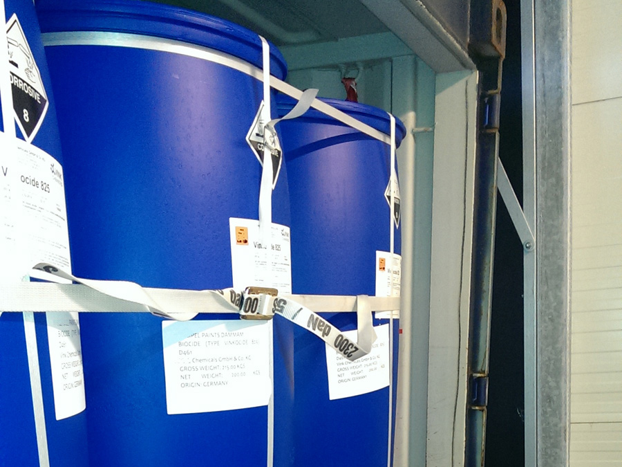 Container Lashing, 4x3m horizontal beweglich, 32mm, Höhe 2,7m (HC)