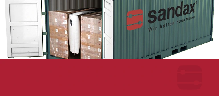 Geöffneter Container