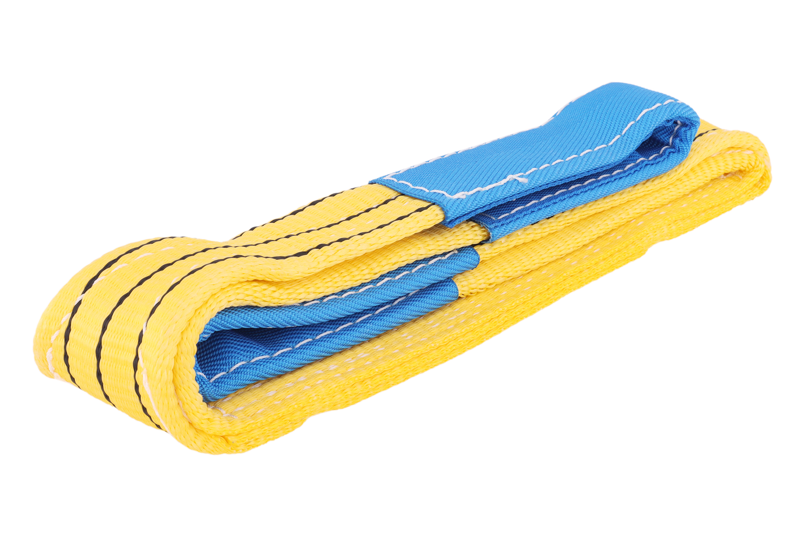 Hebeband 1m, WLL 3to, mit verstärkten Schlaufen