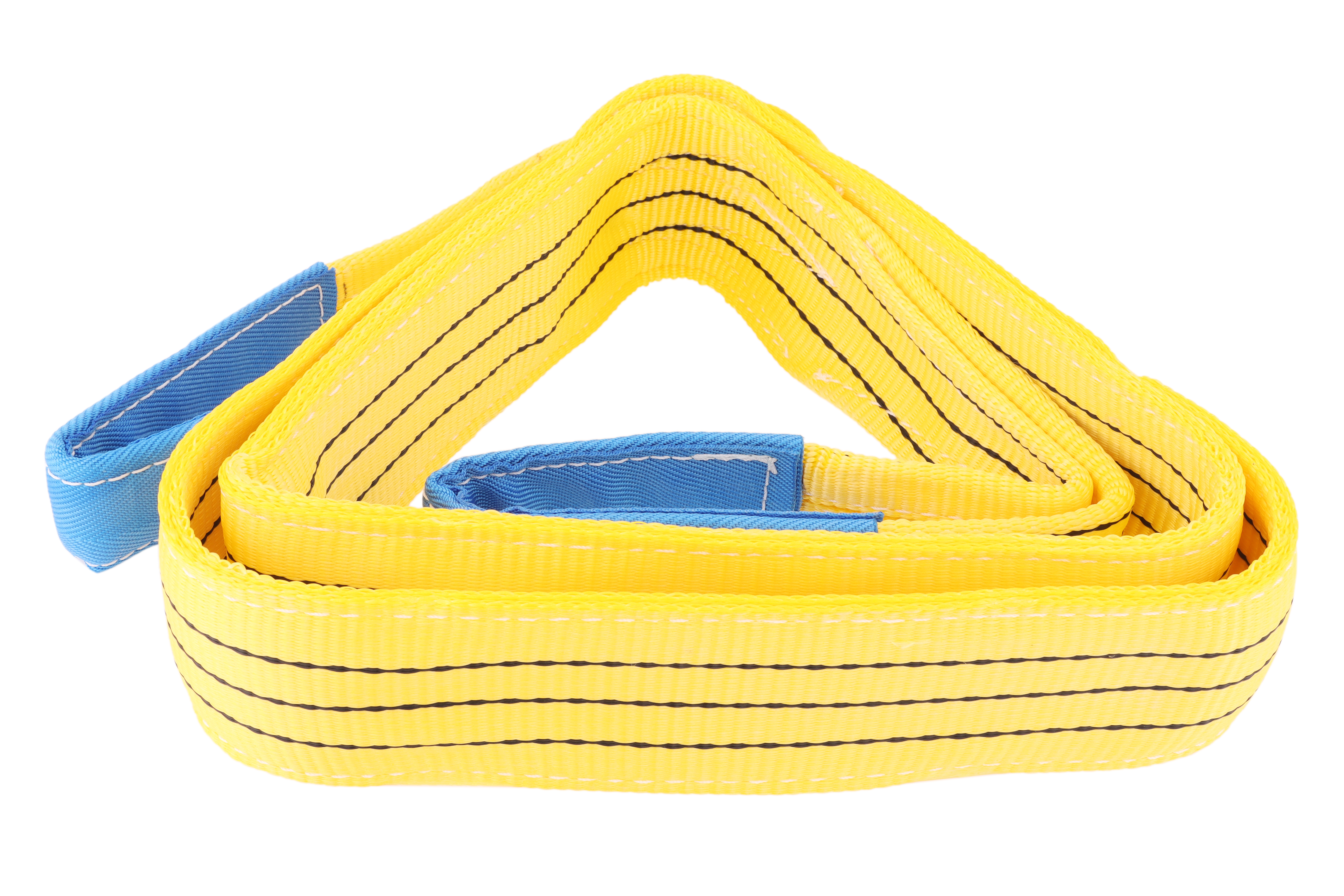 Hebeband 3m, WLL 3to, mit verstärkten Schlaufen