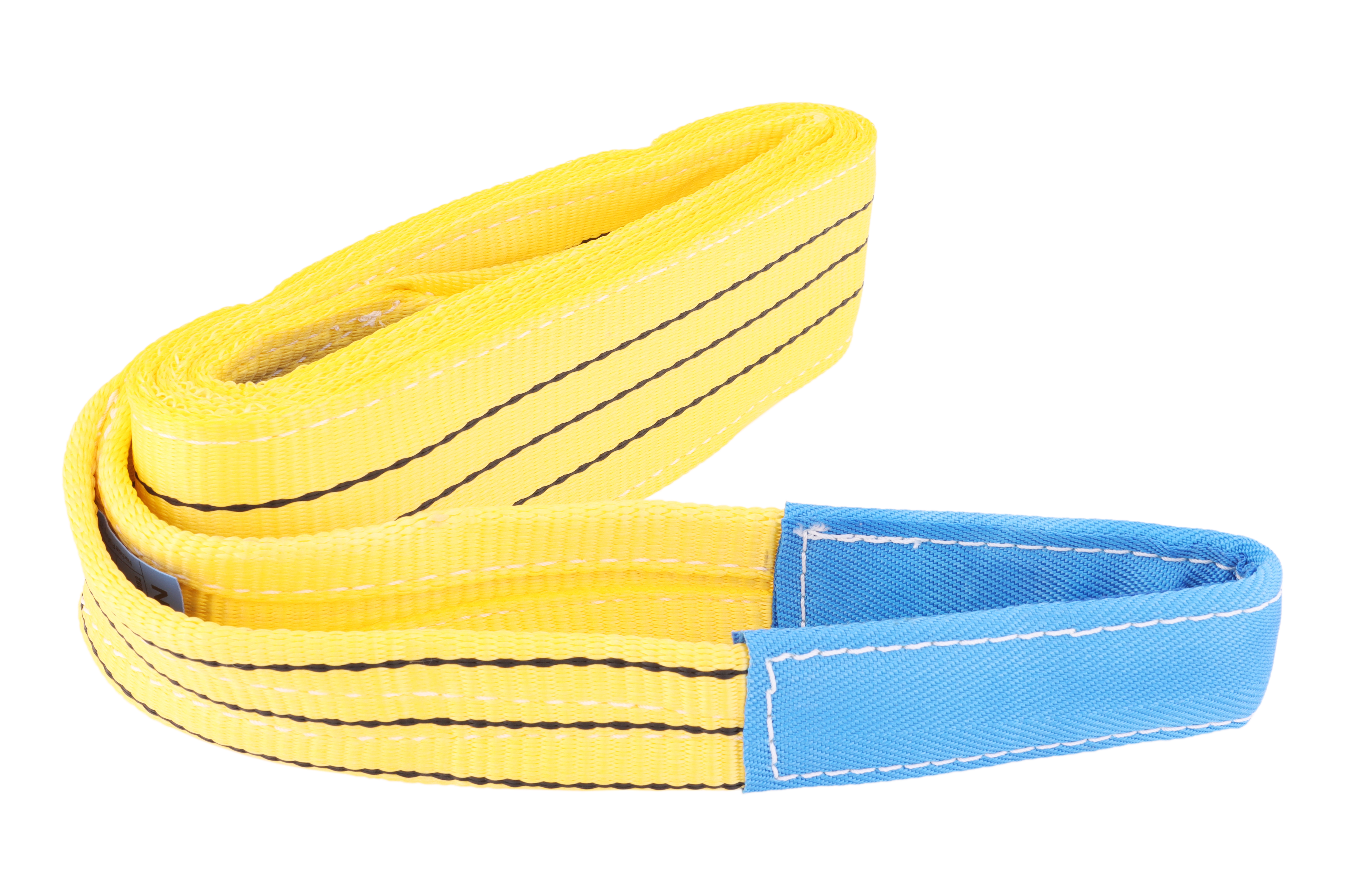 Hebeband 3m, WLL 3to, mit verstärkten Schlaufen