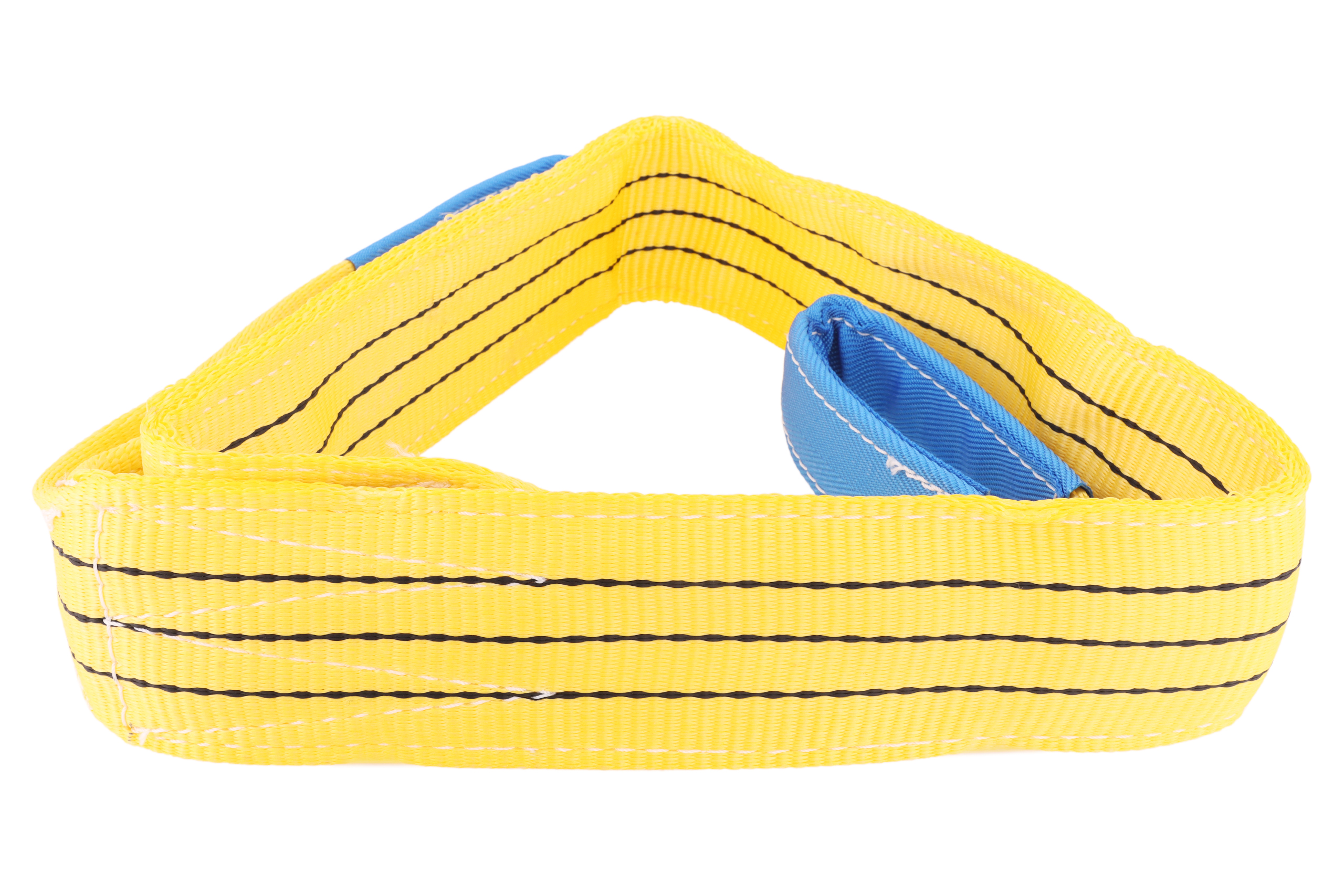 Hebeband 2m, WLL 3to, mit verstärkten Schlaufen