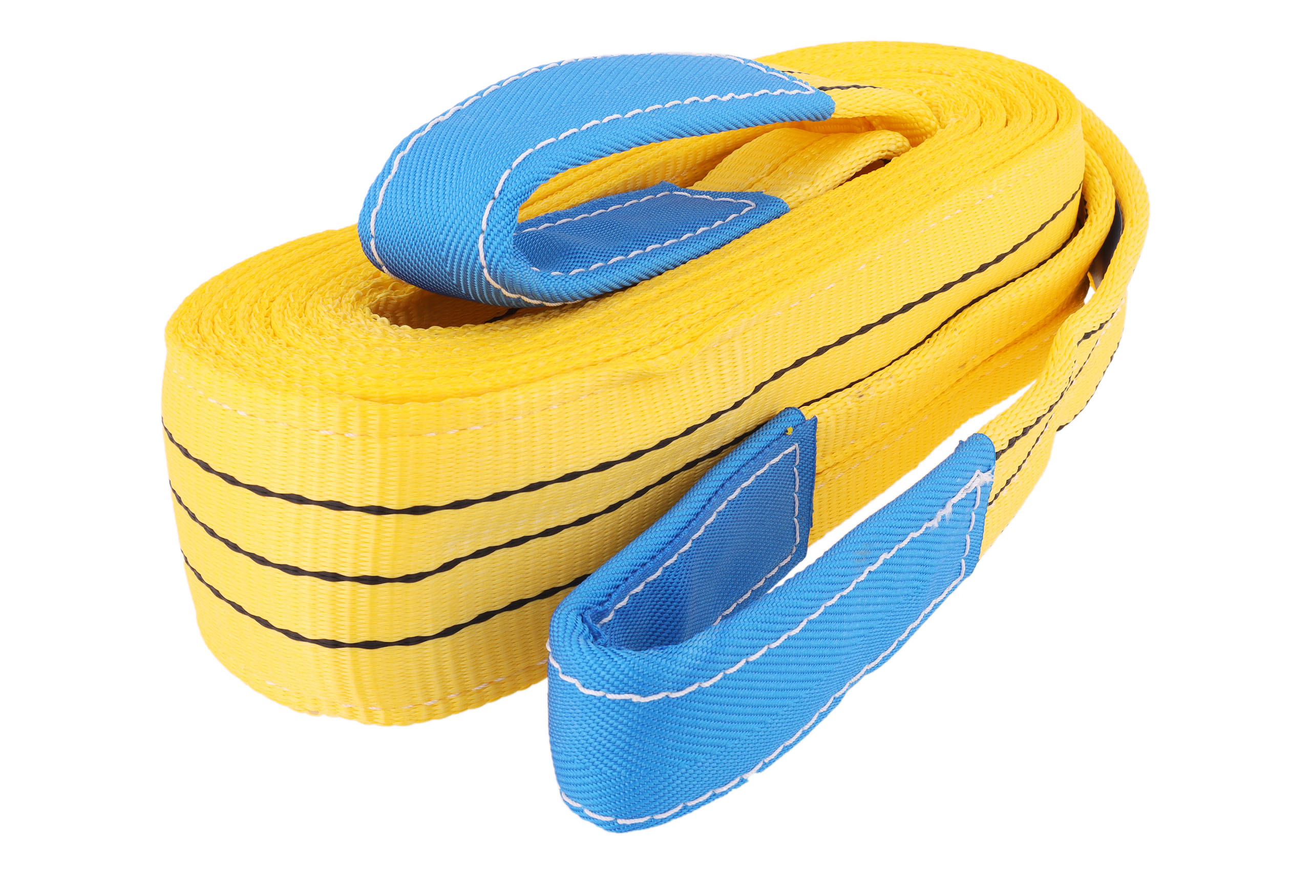 Hebeband 5m, WLL 3to, mit verstärkten Schlaufen