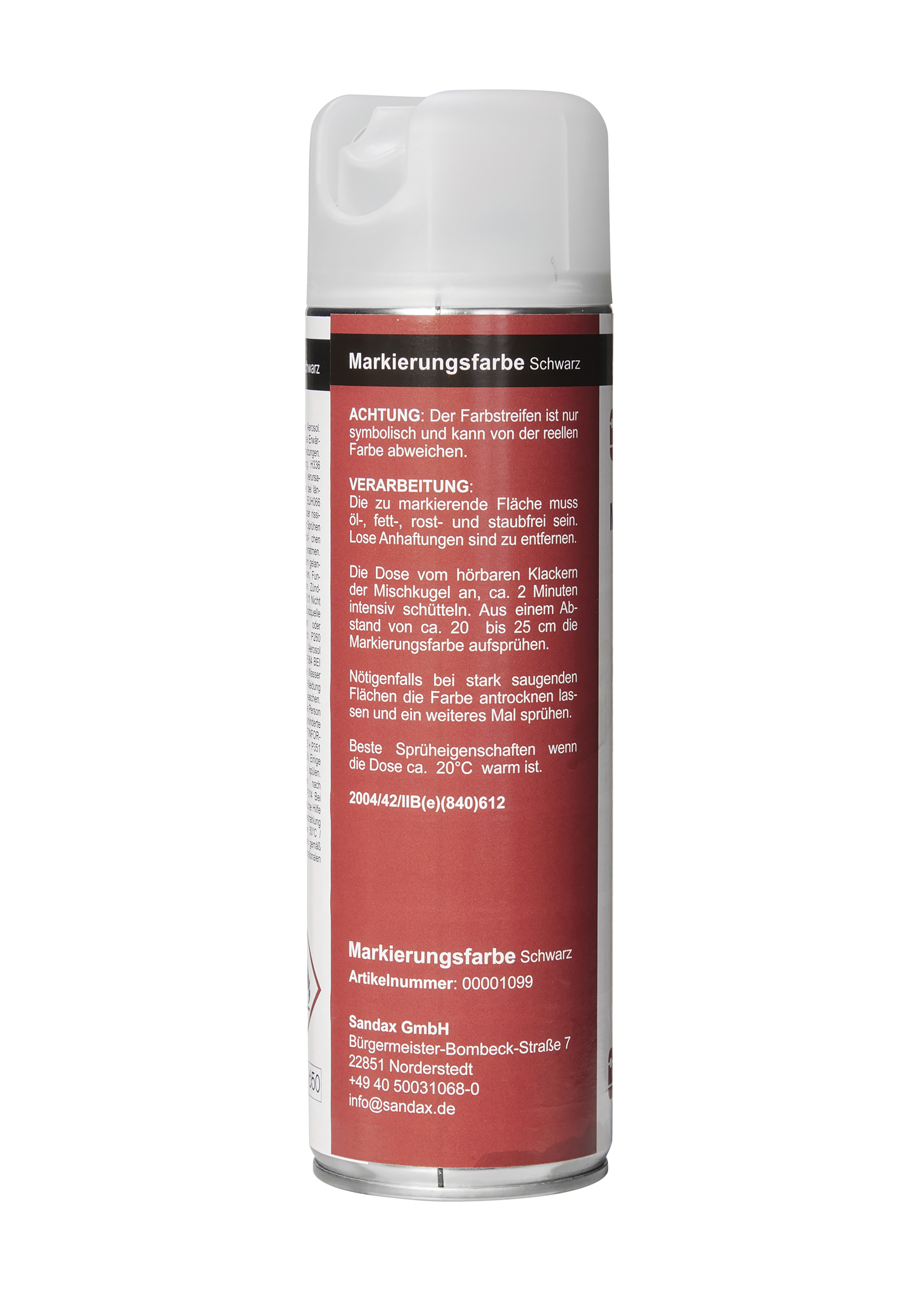 Signierspray, schwarz