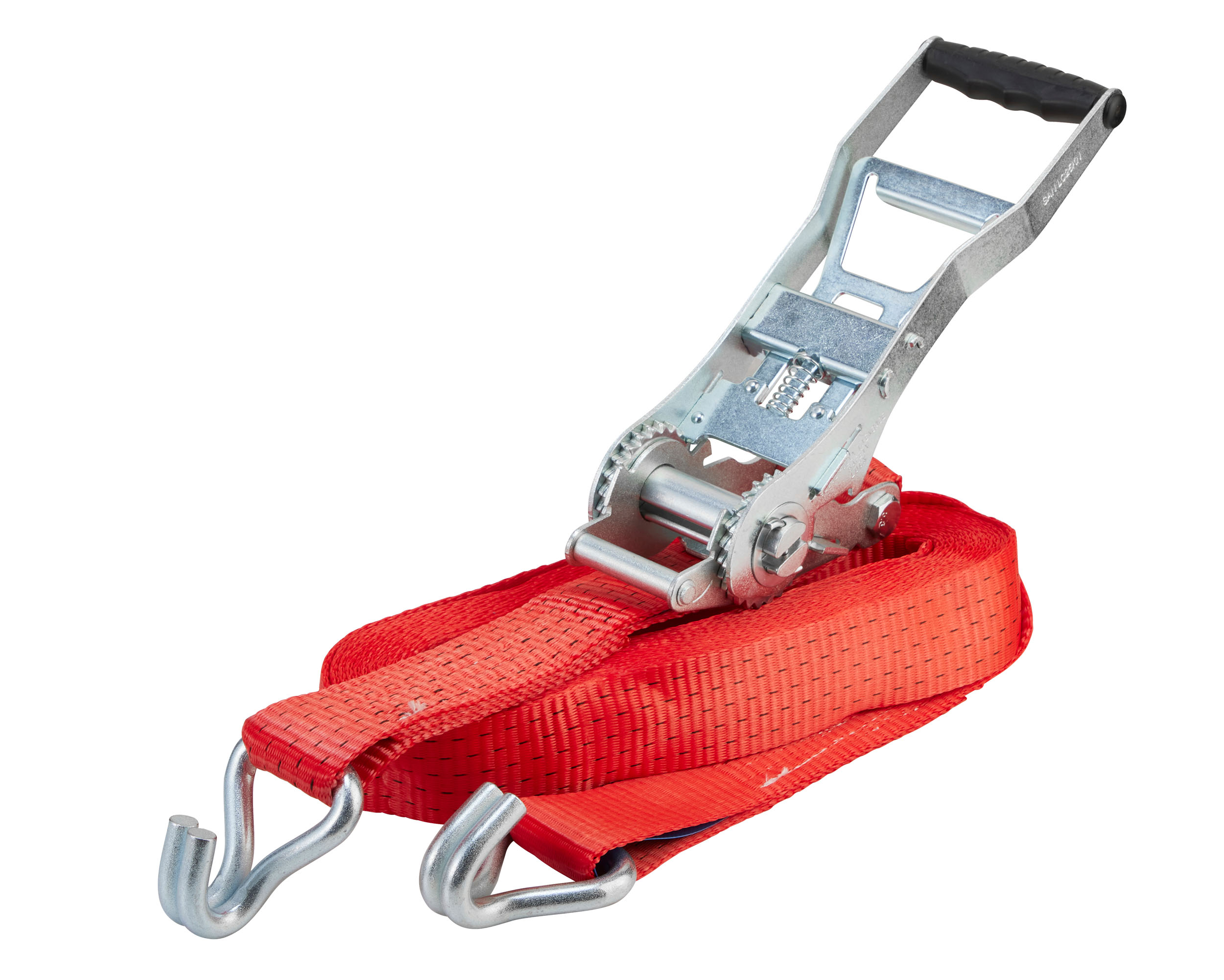 Zurrgurt, 8m, 50mm, LC 2500 daN, zweiteilig, STF 500, ERGO-Langhebelratsche