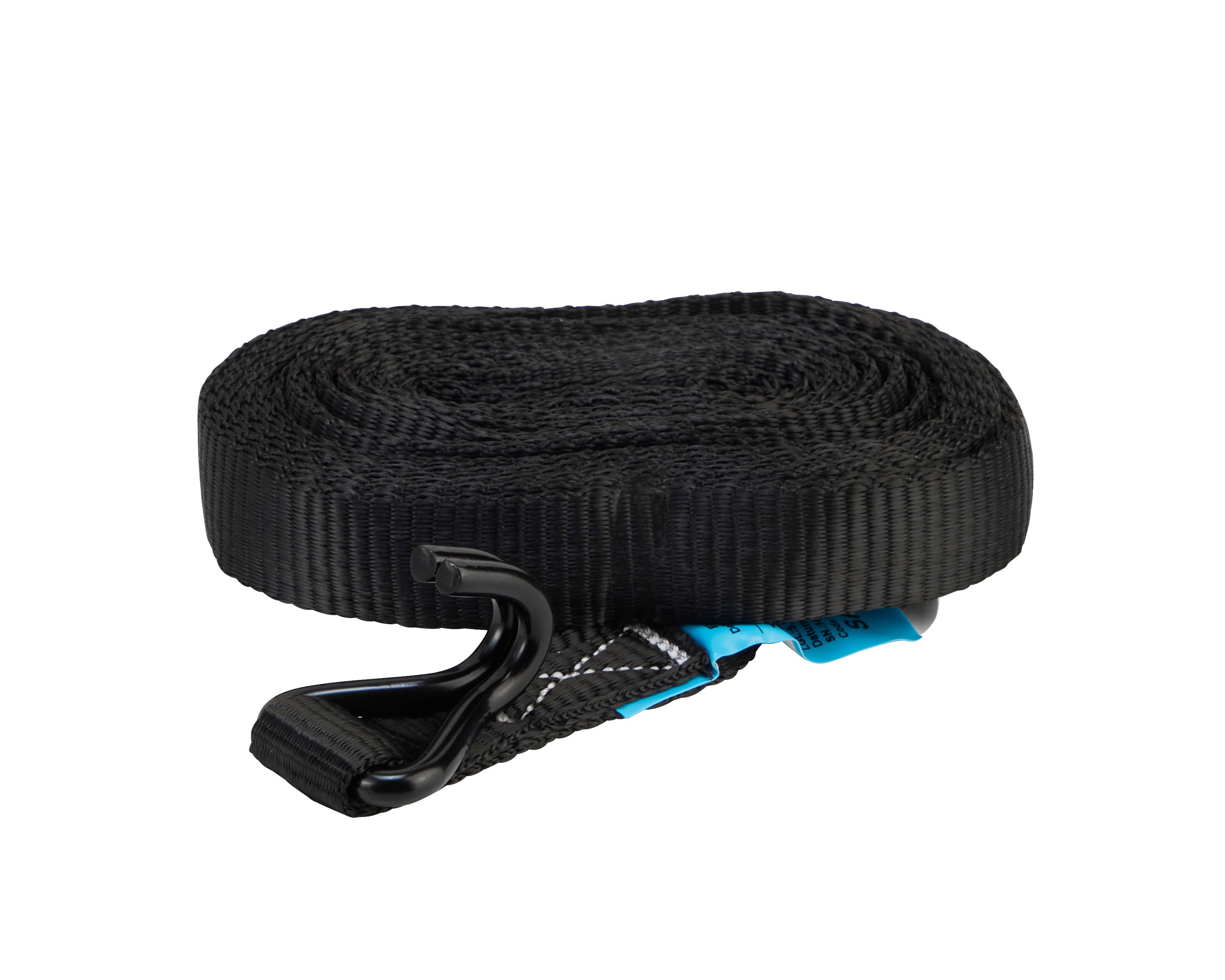 Zurrgurt, 6 m, 25 mm, LC 500 daN, zweiteilig, Hobbyratsche in schwarz
