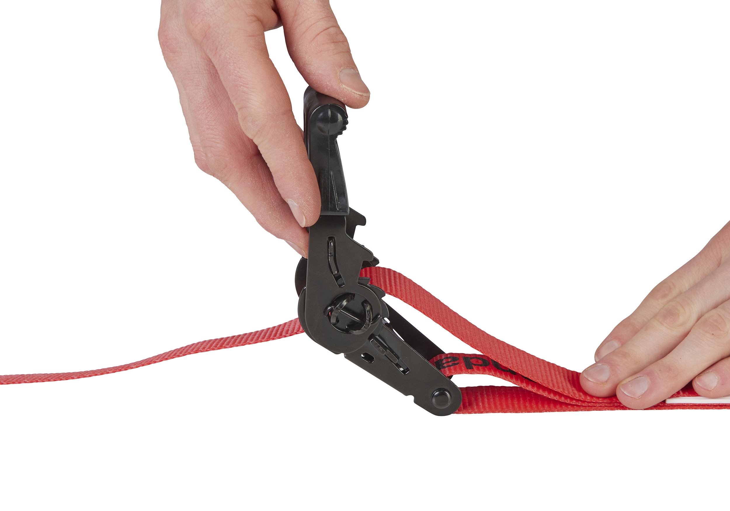 4er-Set, Zurrgurte, 4m, 25mm, LC 400 daN, STF 100 daN, zweiteilig