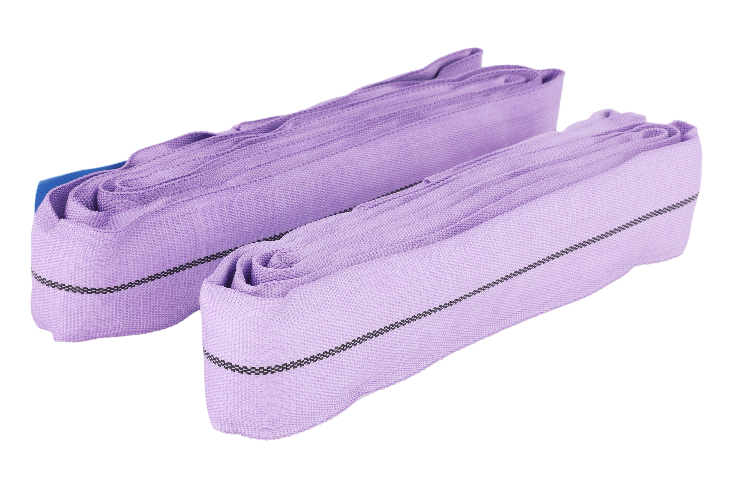 2er-Set, Polyester-Rundschlingen, 1m/2m, WLL 1to, einlagig