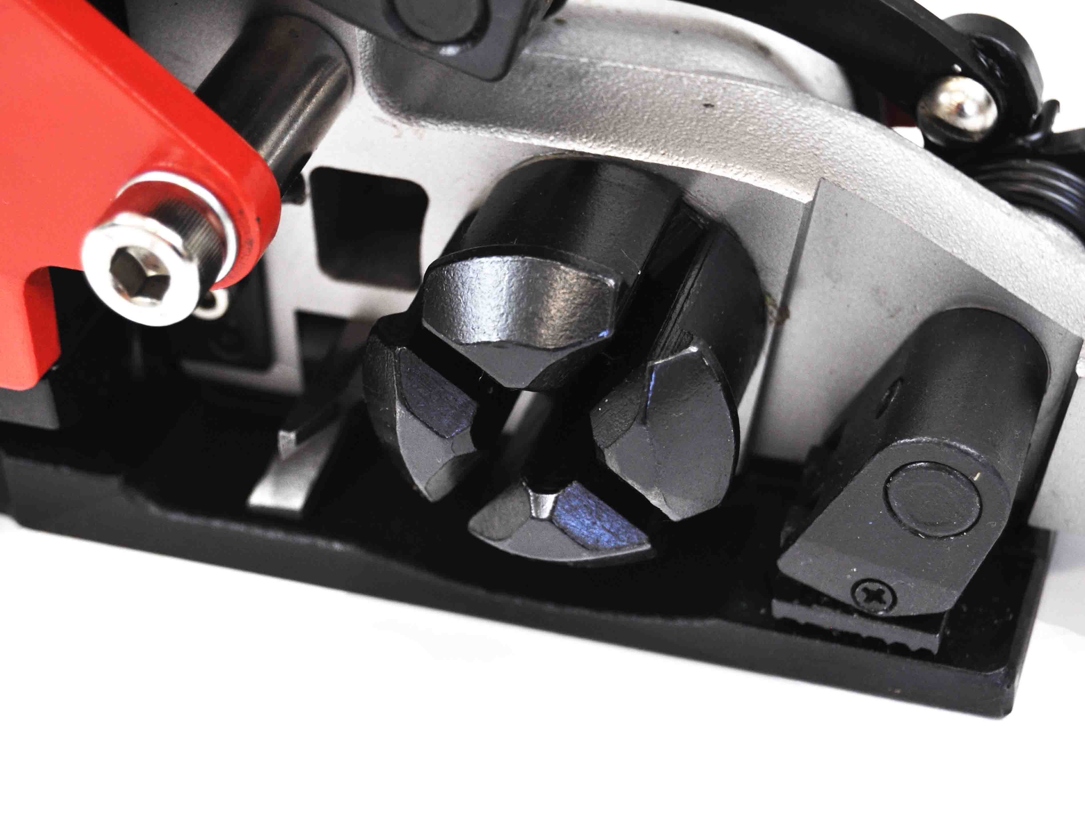 Manual strap tensioning device for PET strap 15-16mm with sleeve closure