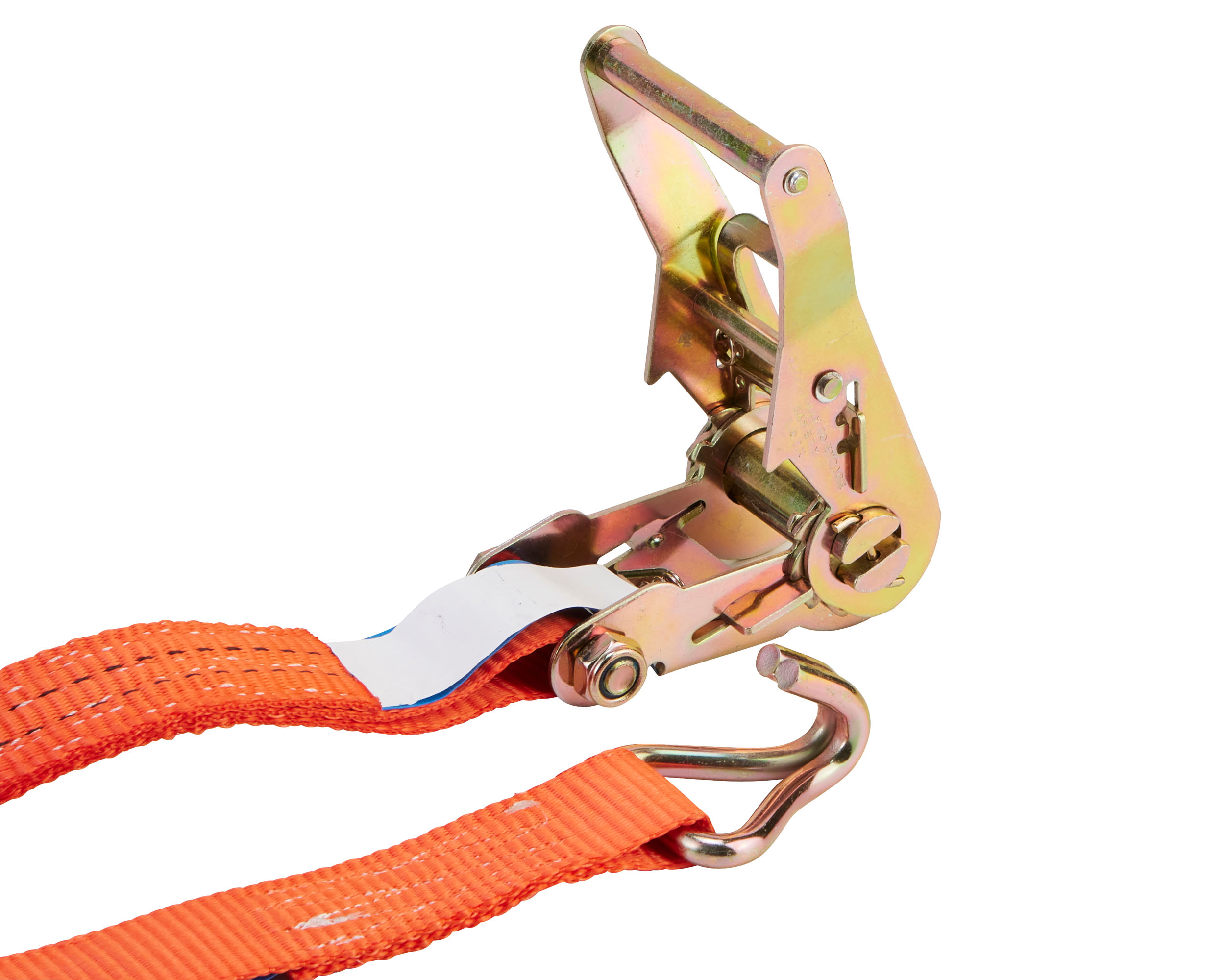 Lashing strap, 4m, 35mm, LC 1000 daN, two-piece, STF 240 daN, standard ratchet