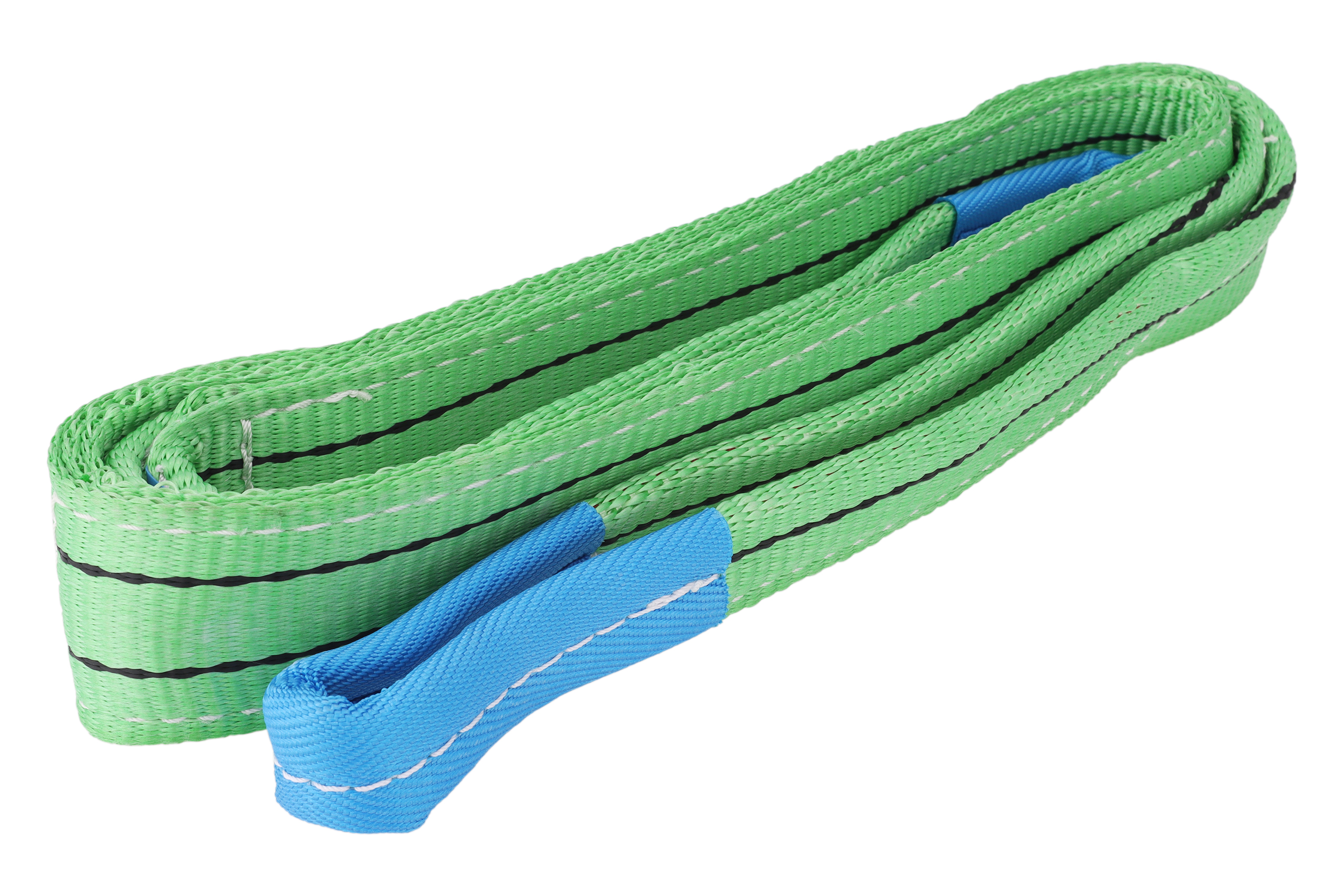 Hebeband 5m, WLL 2to, mit verstärkten Schlaufen