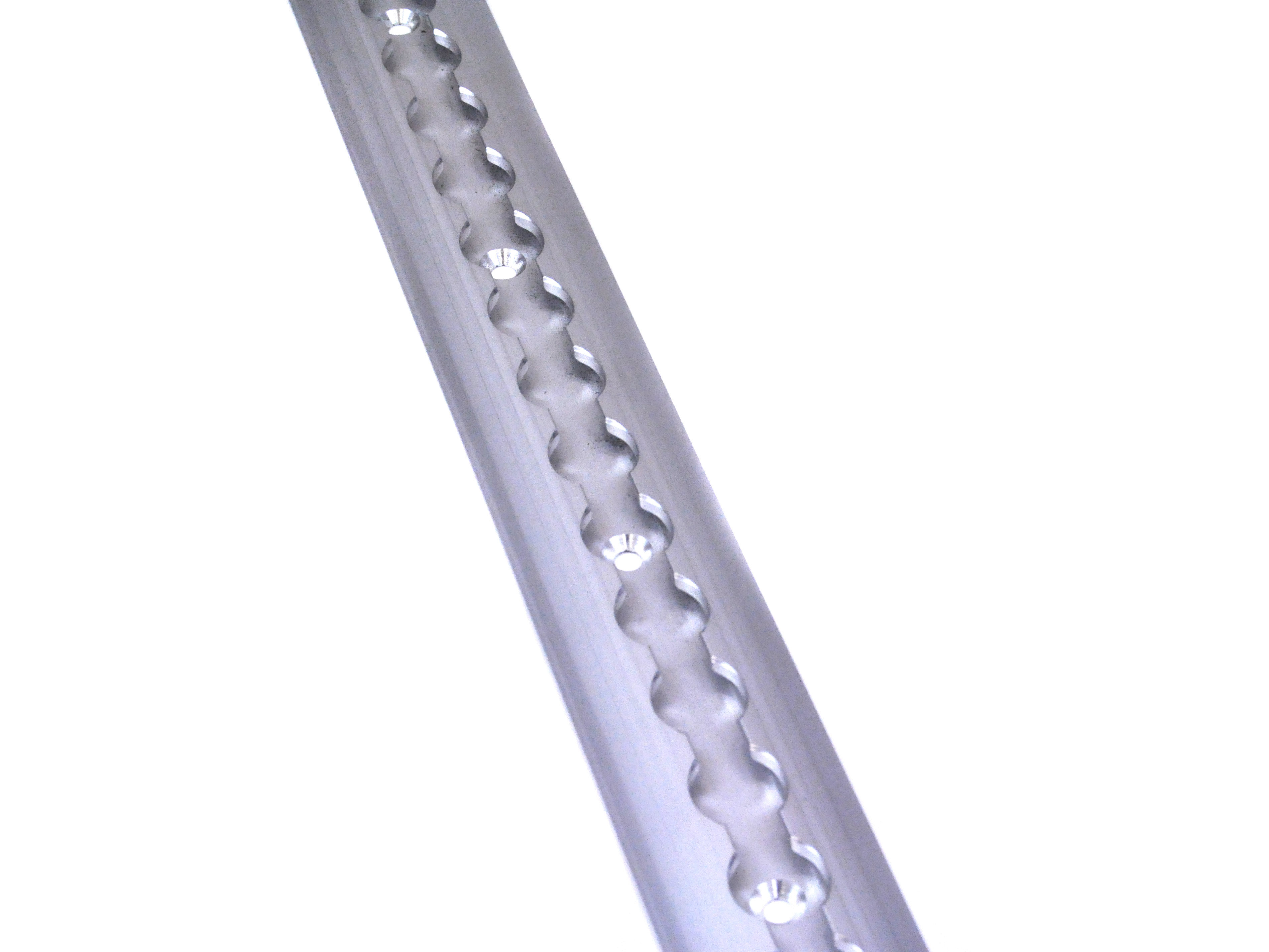 Aluminium Zurrschiene, halbrund, 1000 mm