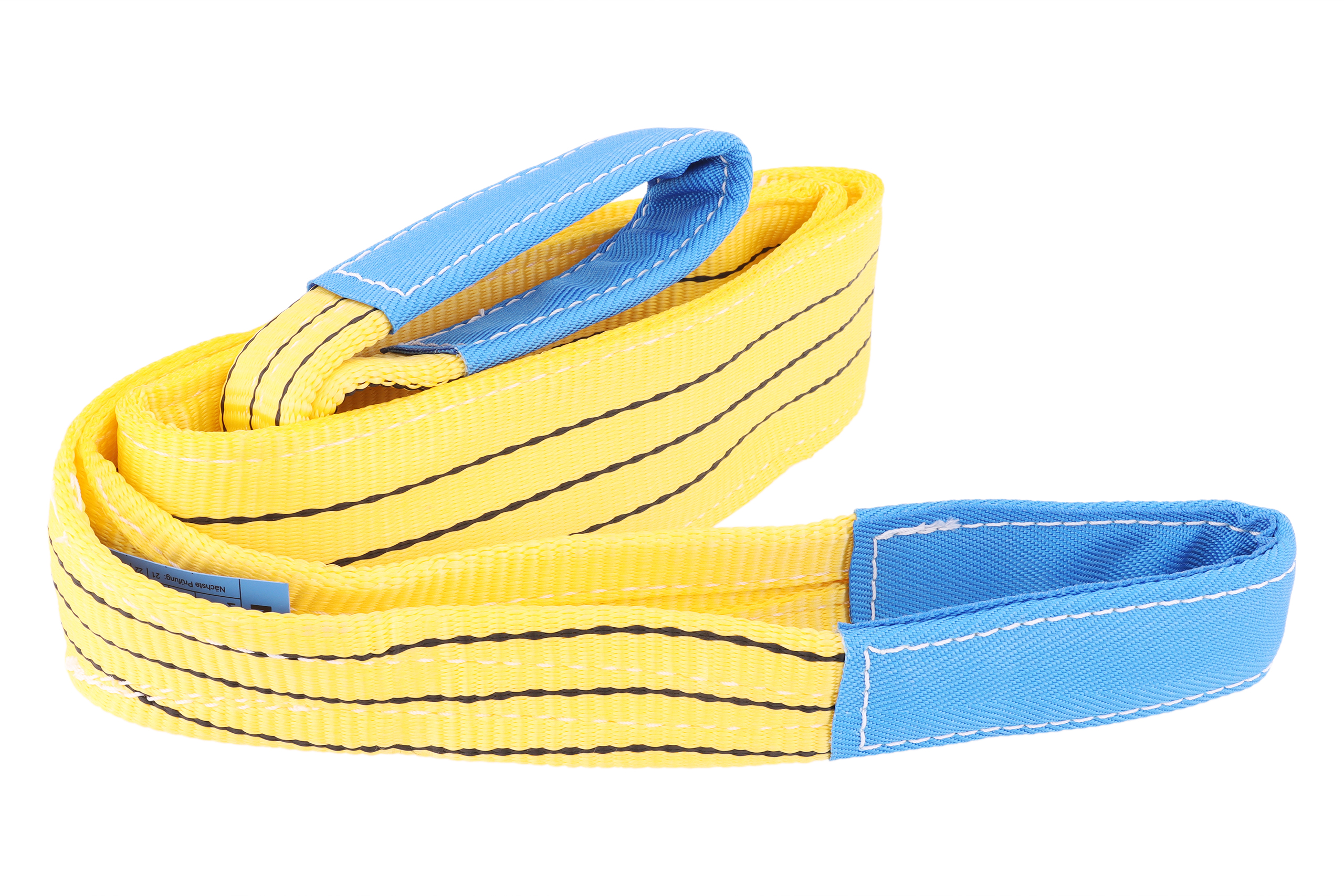 Hebeband 4m, WLL 3to, mit verstärkten Schlaufen