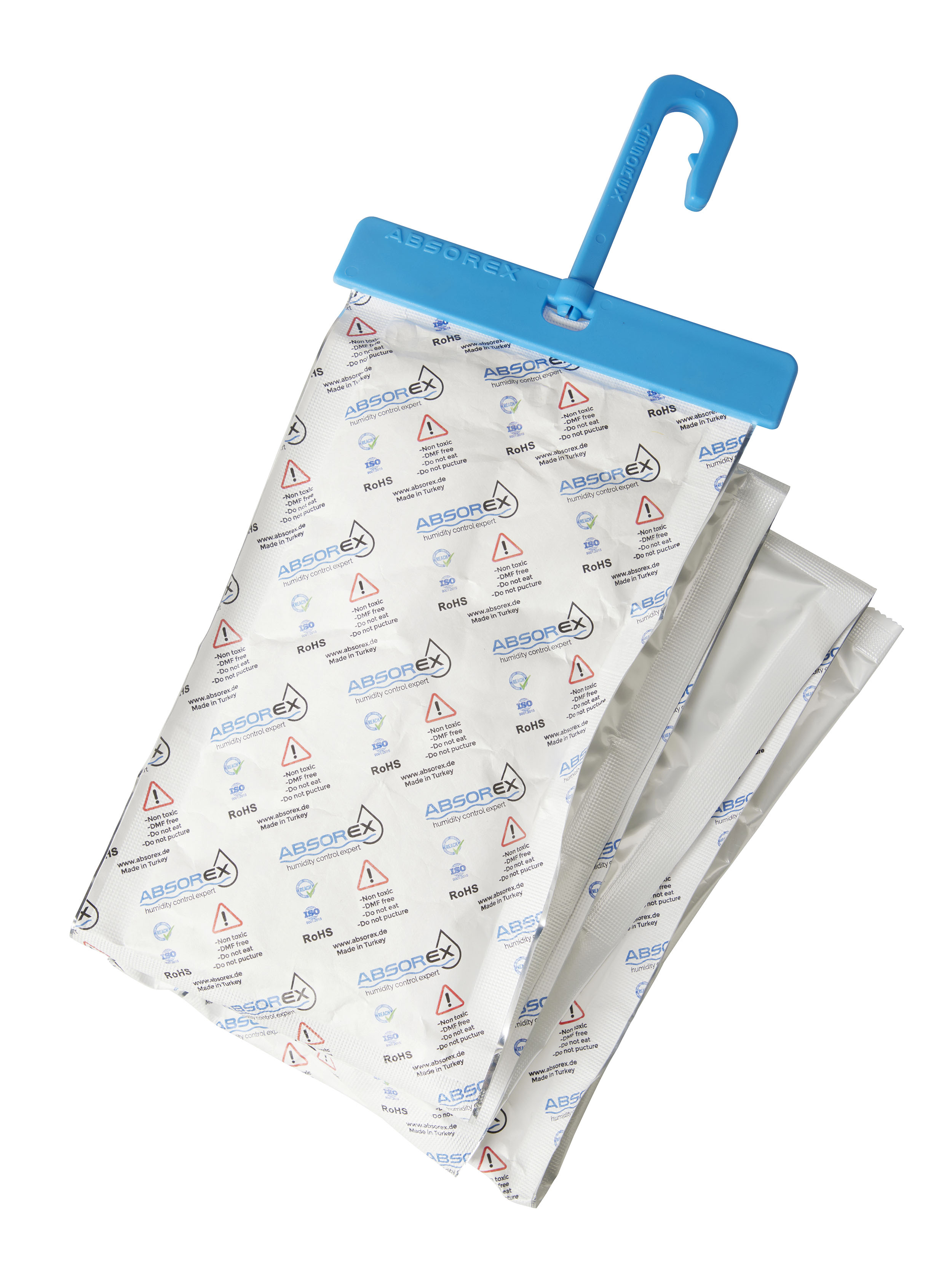 Absorex - Trockenmittelkette // 6 x 100g (mit Haken)