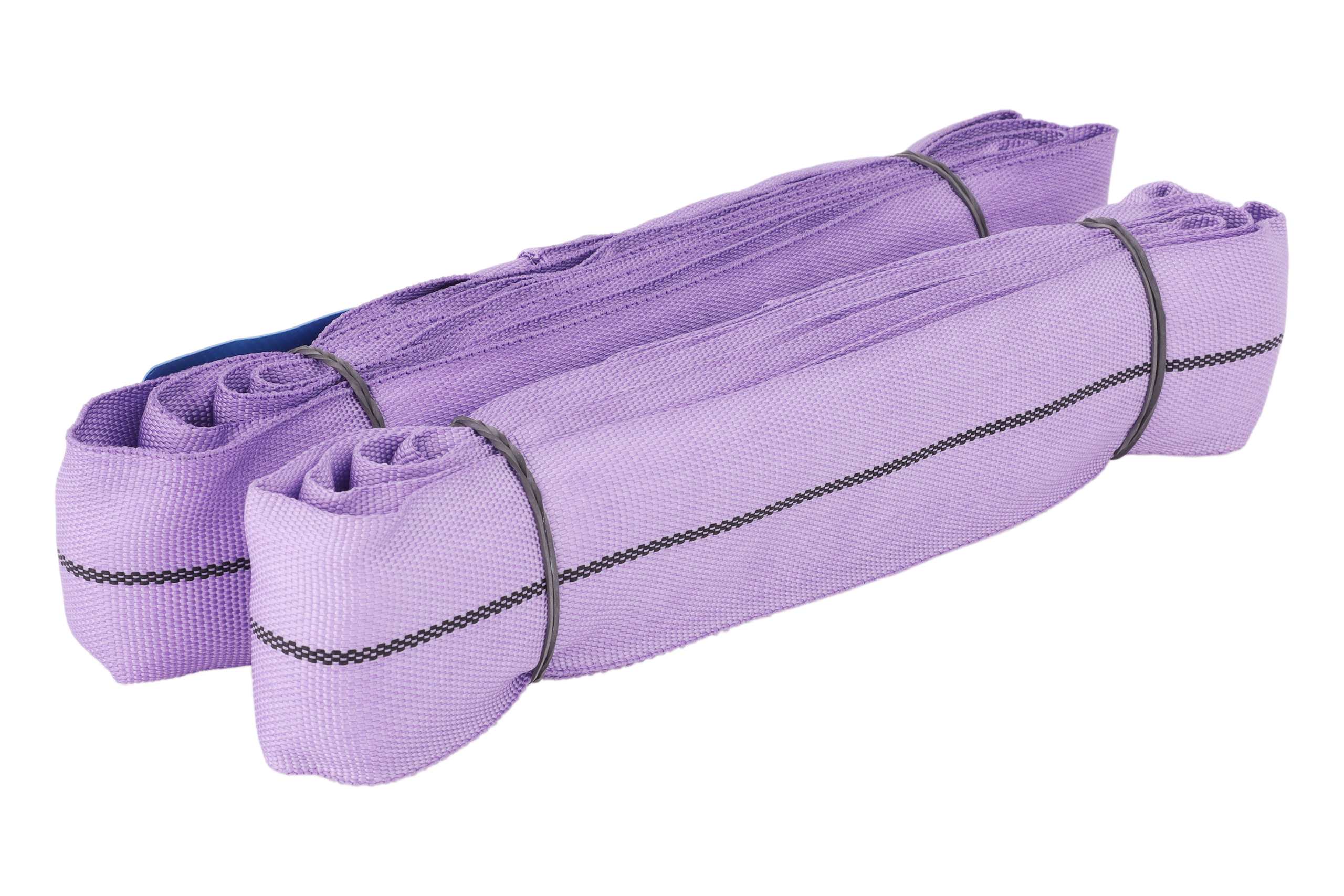 2er-Set, Polyester-Rundschlingen, 1m/2m, WLL 1to, einlagig
