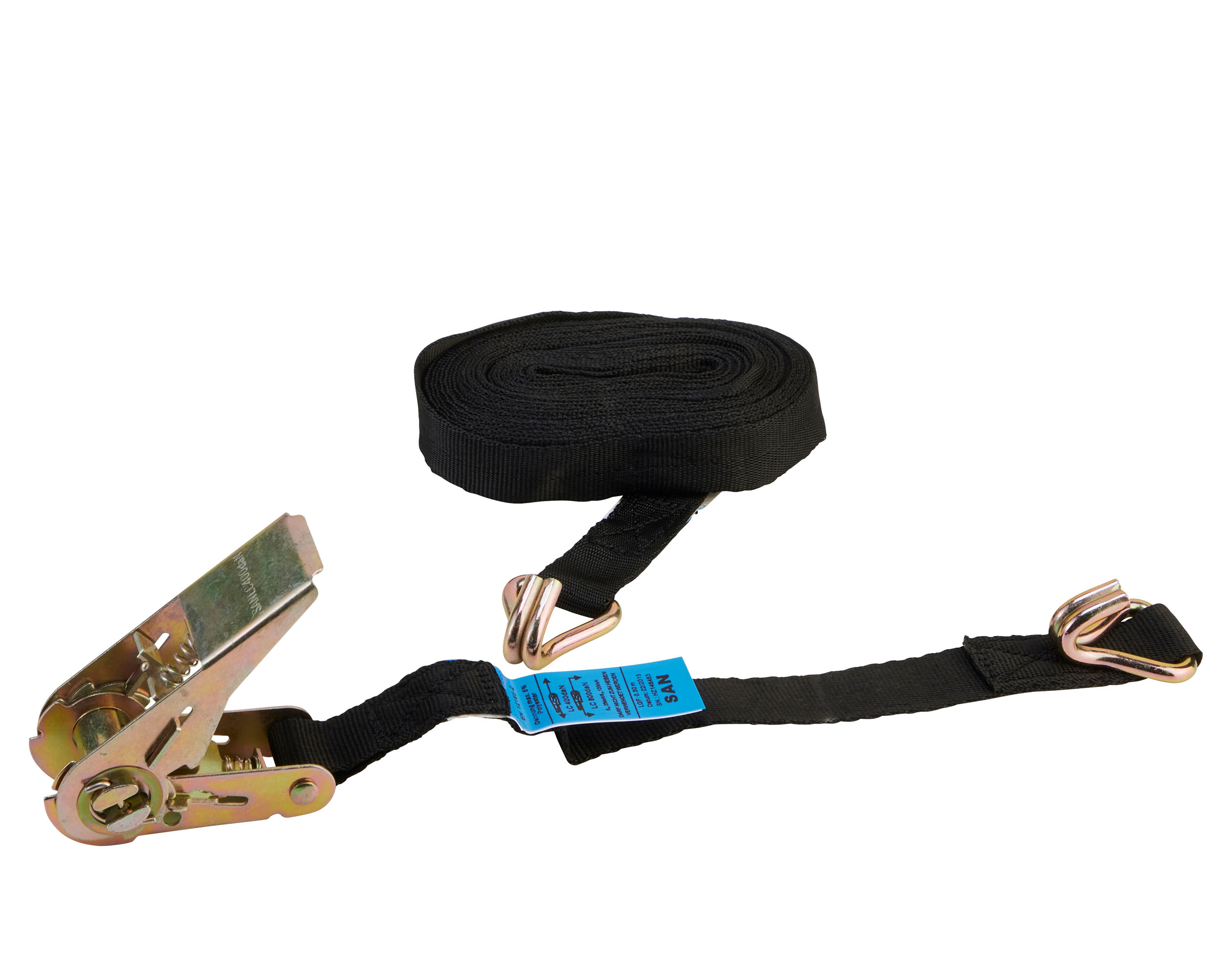 Zurrgurt, 6m, 25mm, LC 400 daN, zweiteilig, Hobbyratsche