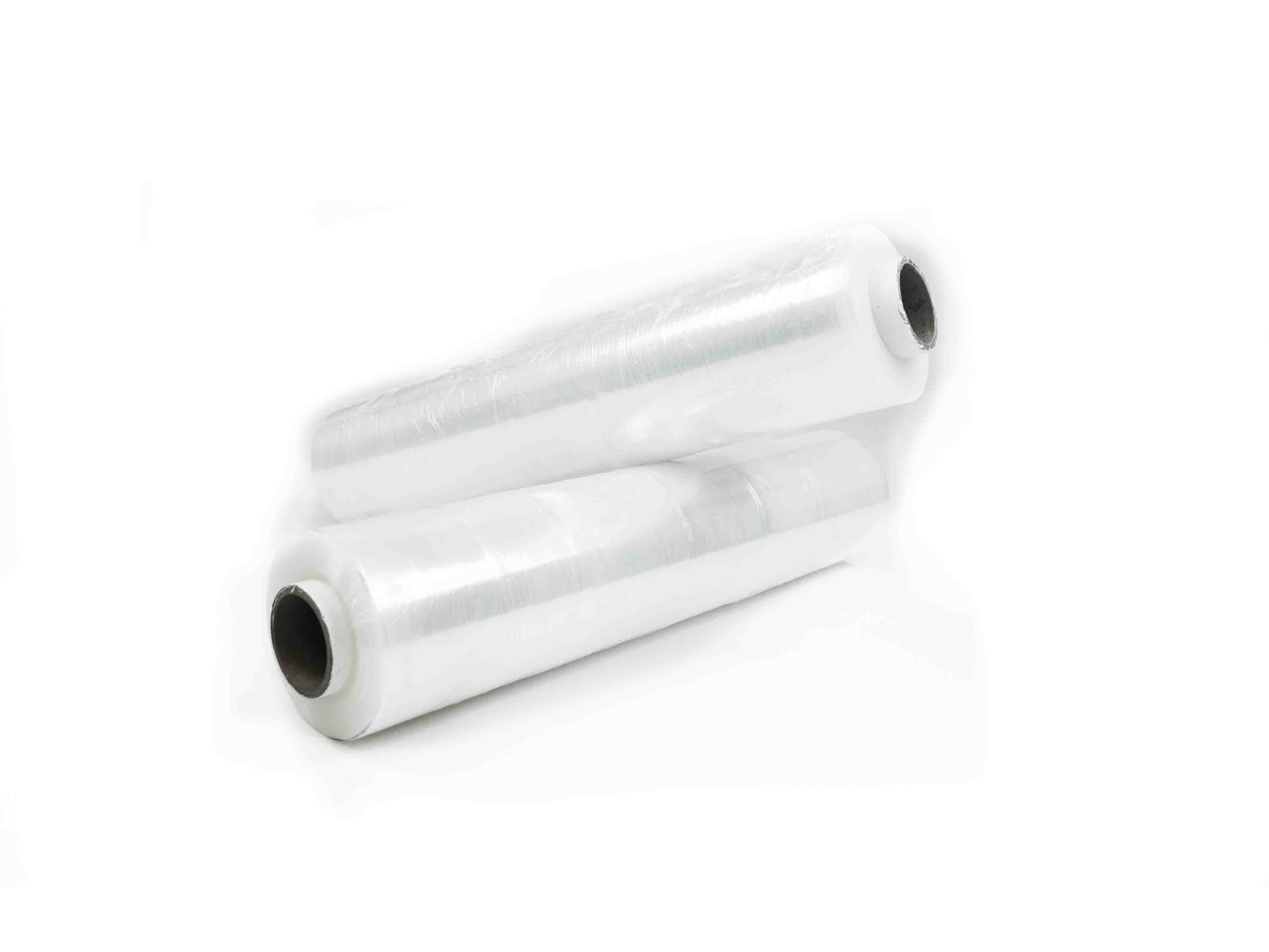 Handstretchfolie 23µ, 500mm breit, 300m pro Rolle, transparent