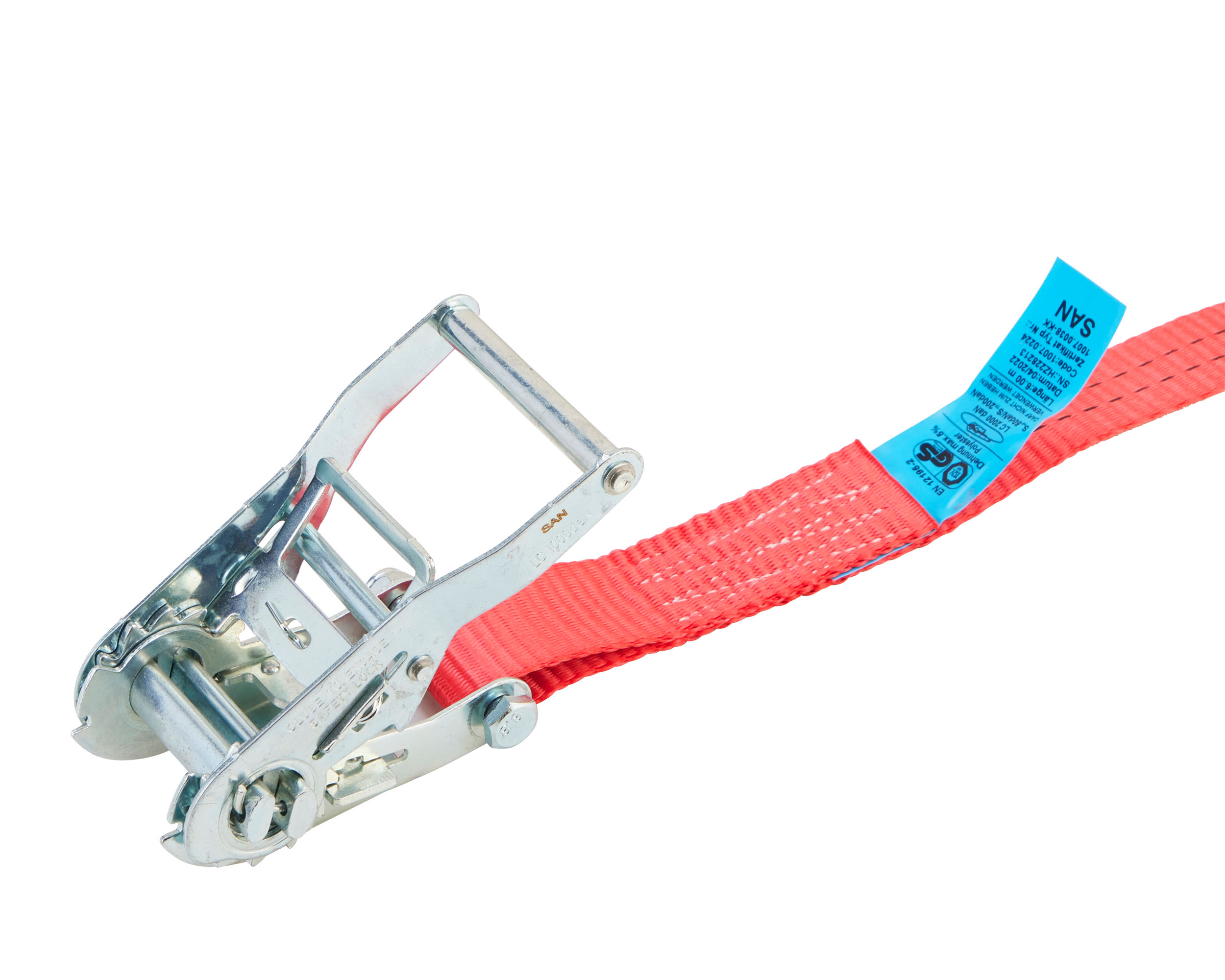 Zurrgurt, 6m, 35 mm, LC 2000daN, einteilig, Standardratsche