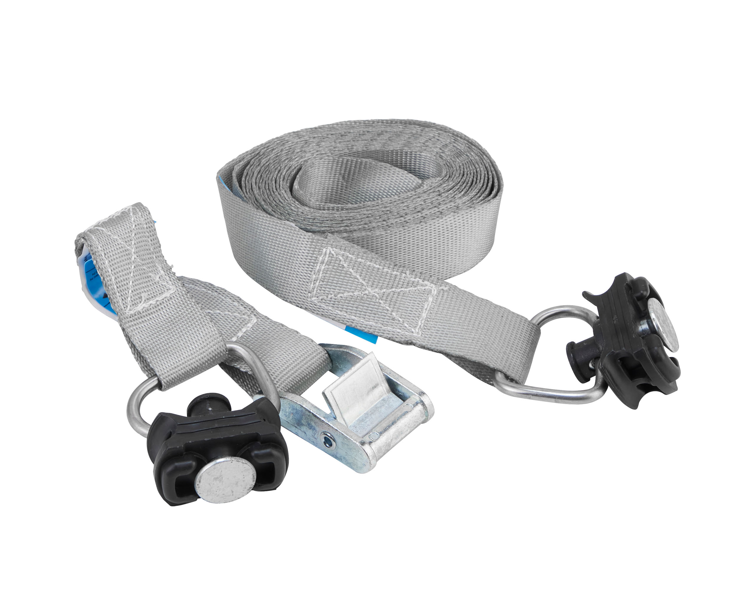 Klemmschlossgurt, 3,5m, 25 mm, LC 250 daN, zweiteilig, mit Airline-Endfitting