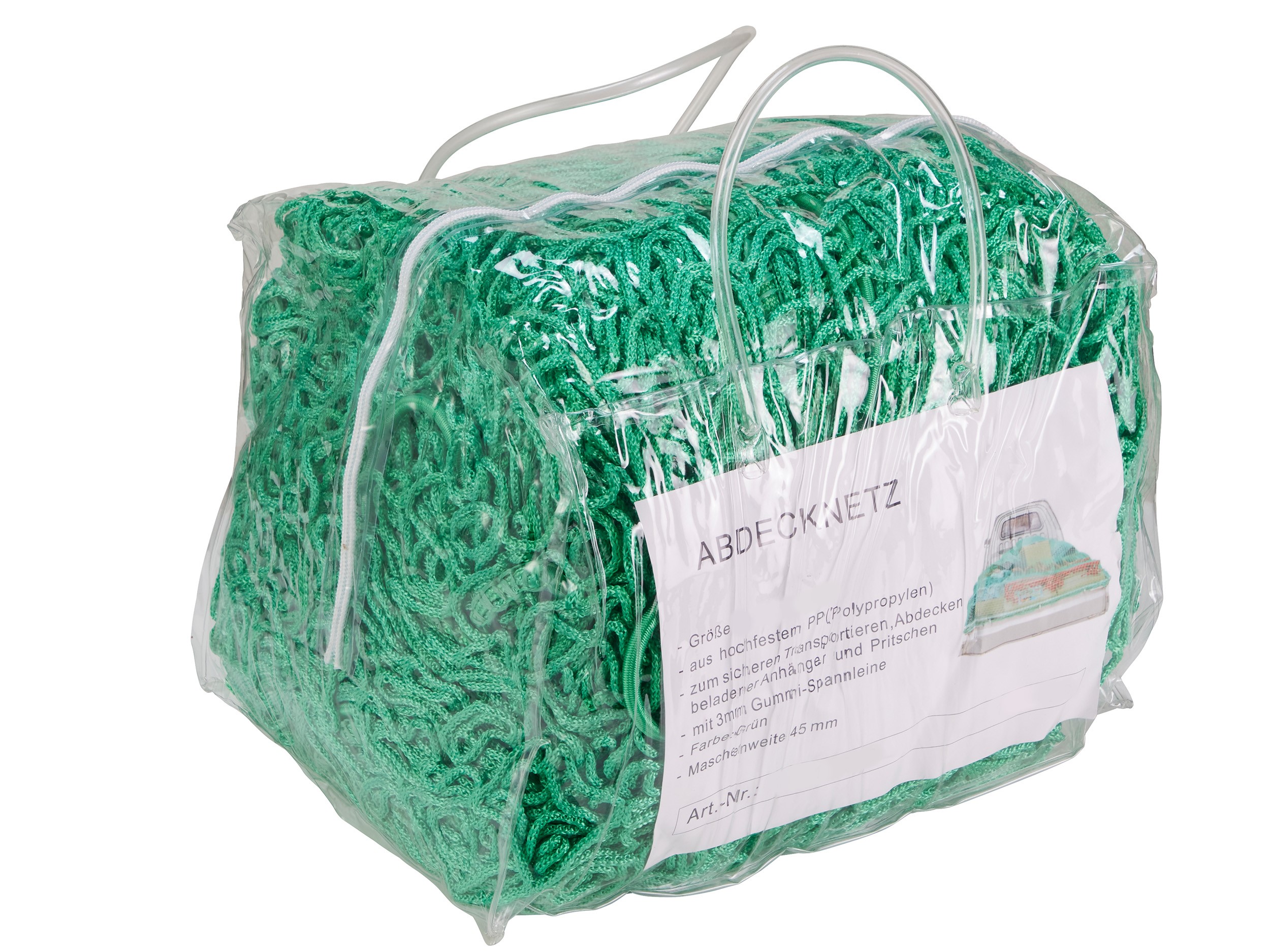 Ladungssicherungsnetz, Containernetz 6.000x3.500 PP 3mm, 45mm Maschenweite