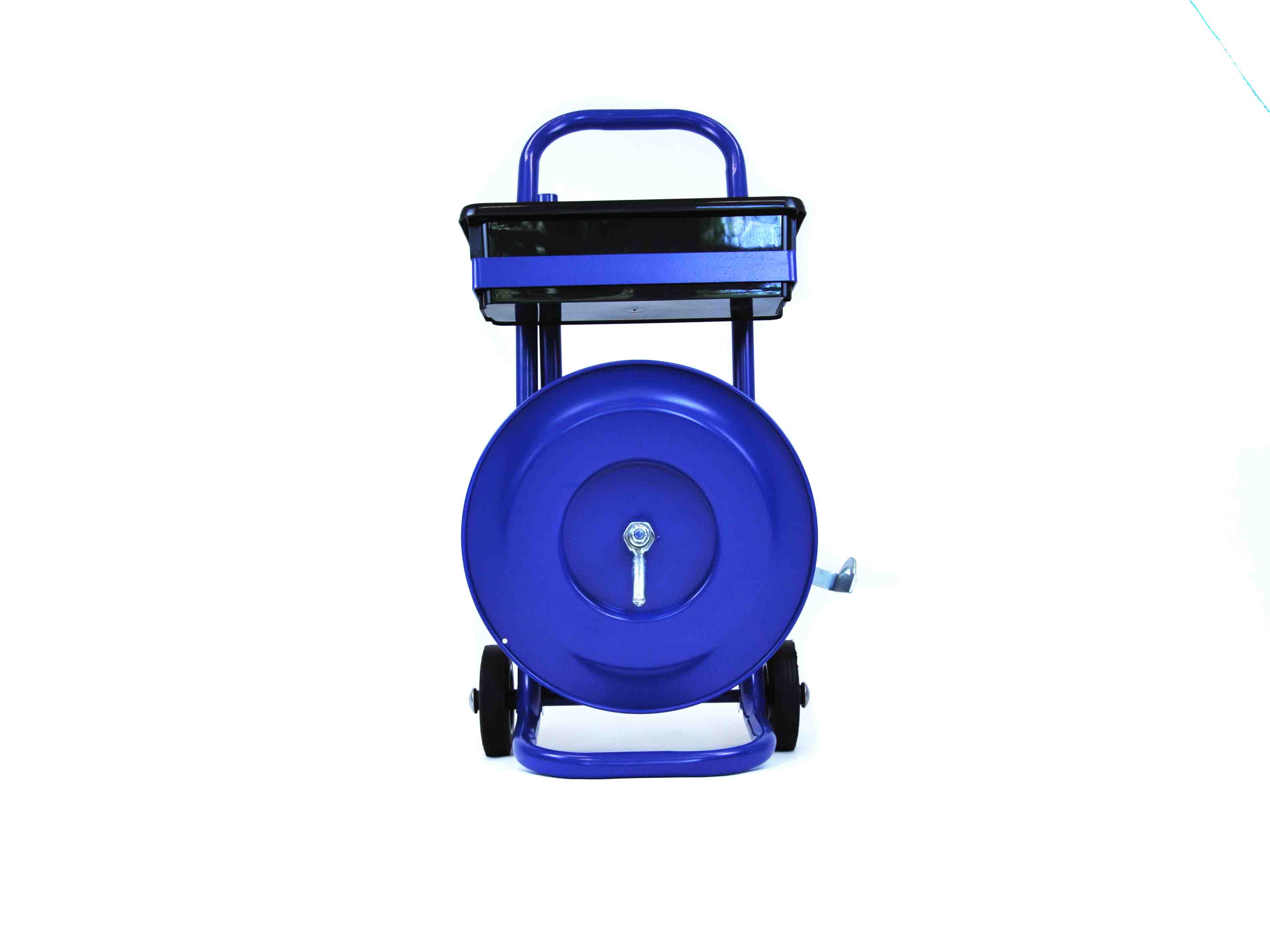 Abrollwagen blau