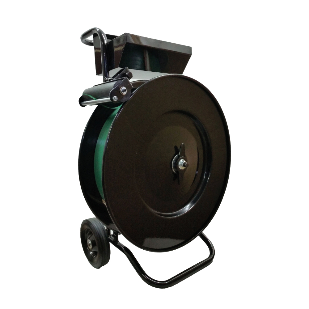 Abrollwagen für PET Umreifungsband Kern 406