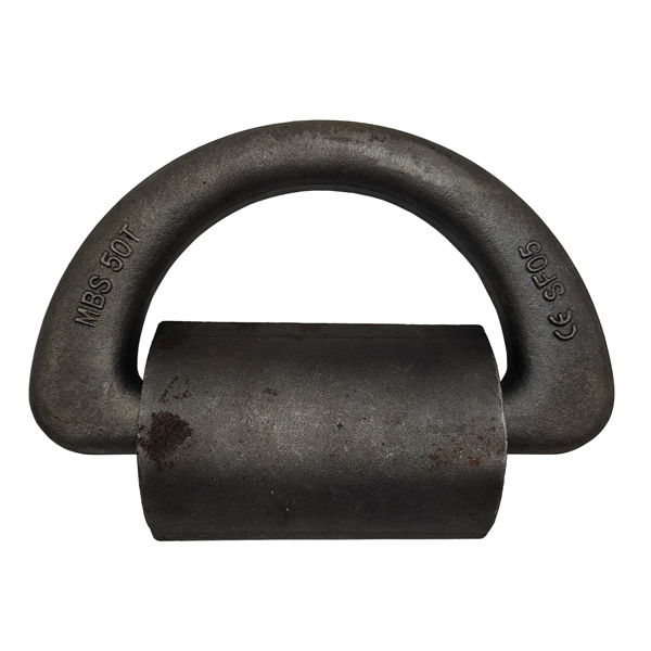 D-Ringe inkl. Anschweißschnallen, 50t