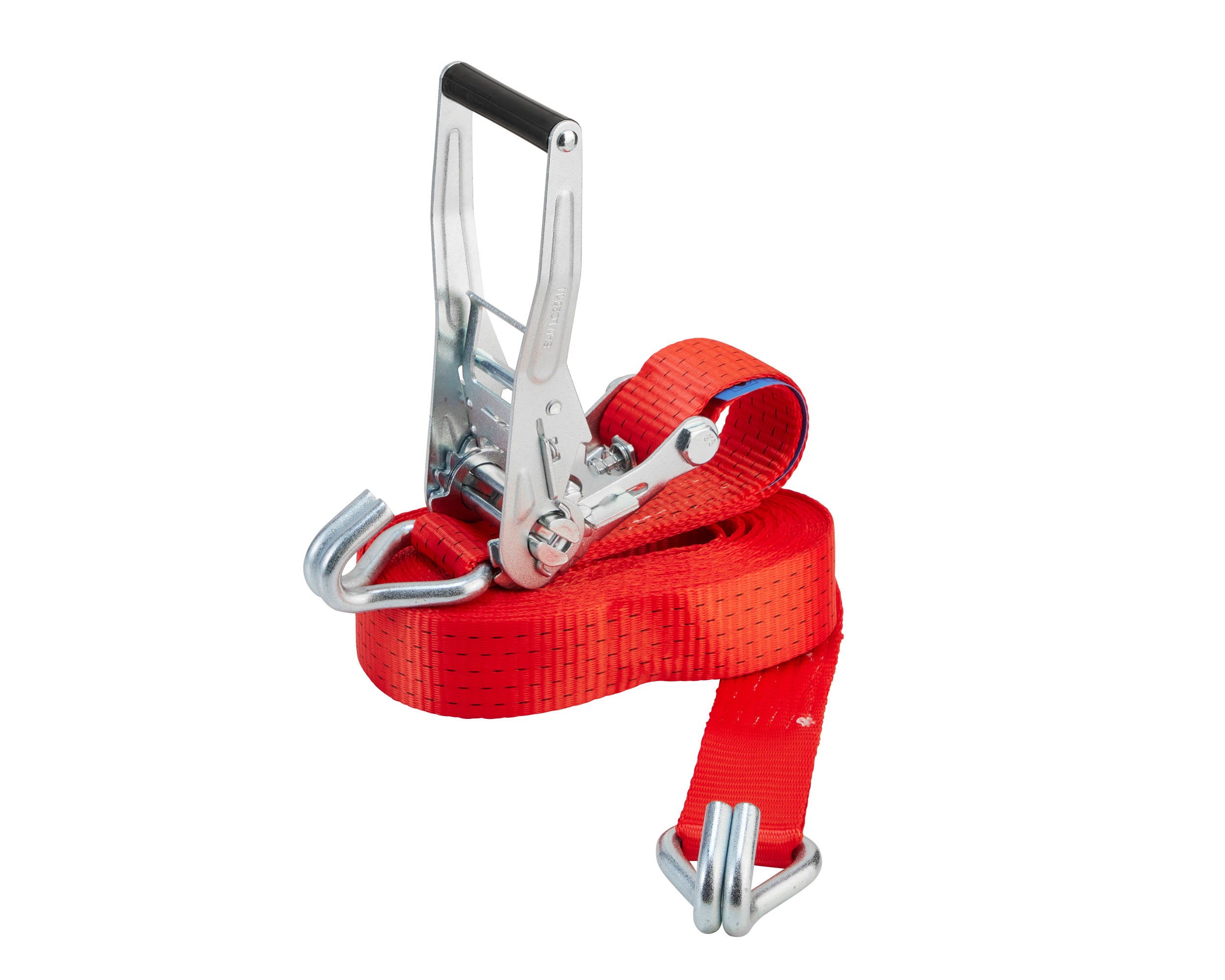 Zurrgurt, 8m, 50mm, LC 2500daN, STF 350daN, zweiteilig, Kurzhebelratsche