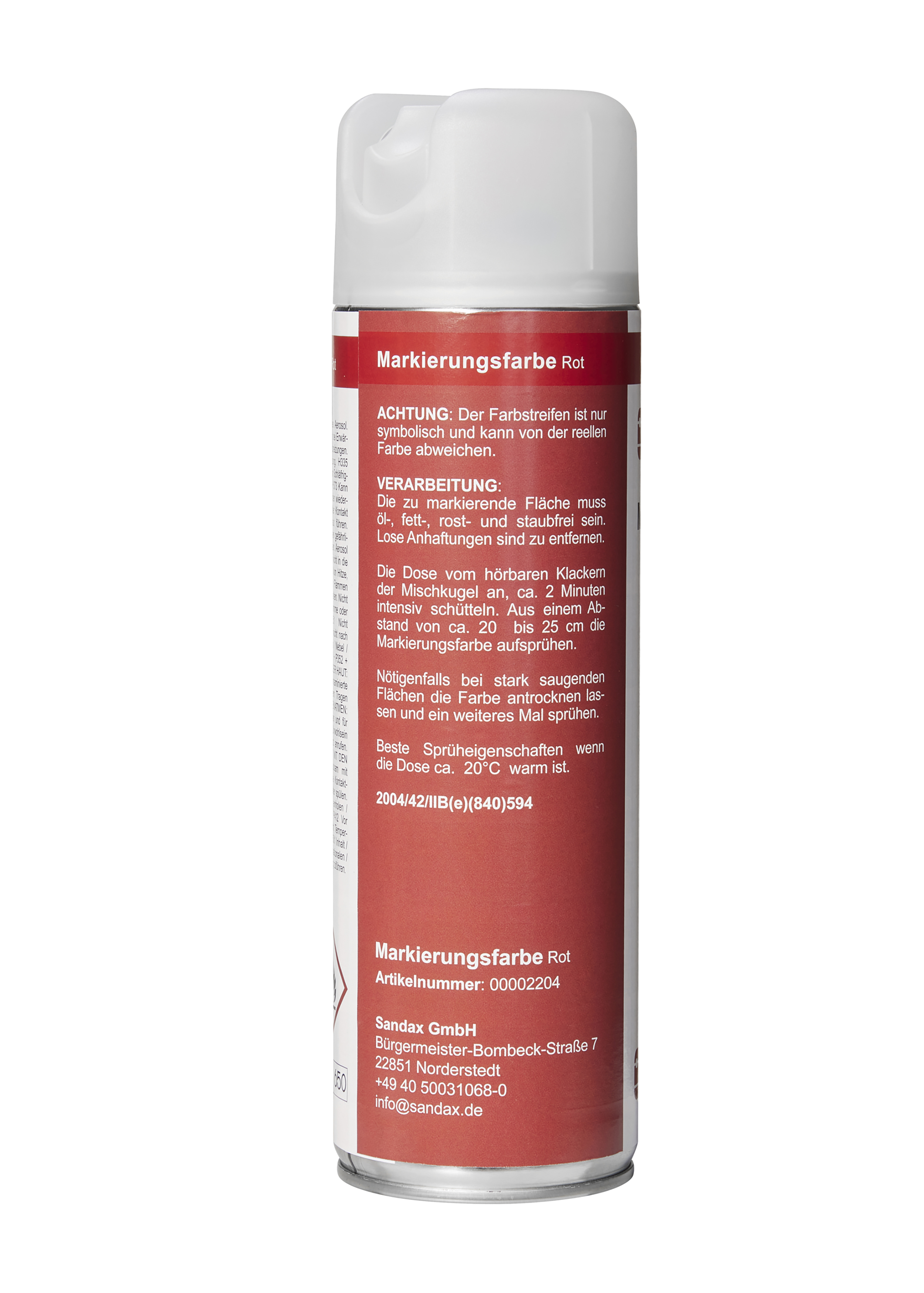 Signierspray, rot