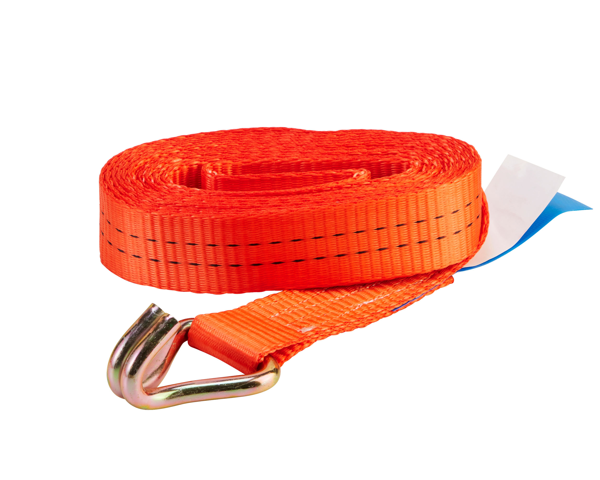 Lashing strap, 4m, 35mm, LC 1000 daN, two-piece, STF 240 daN, standard ratchet