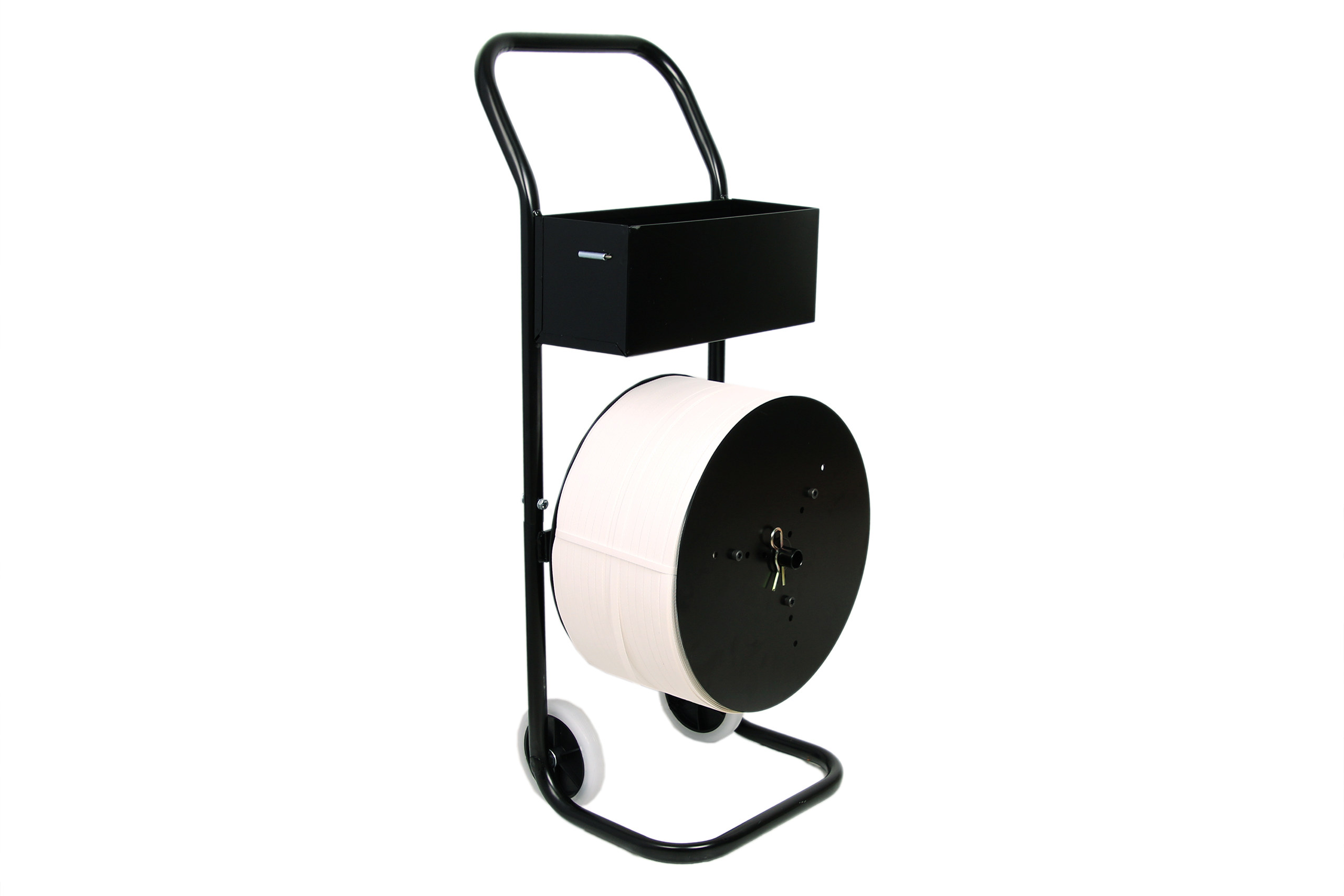 Abroller fahrbar für Umreifungsband (200mm Kern)