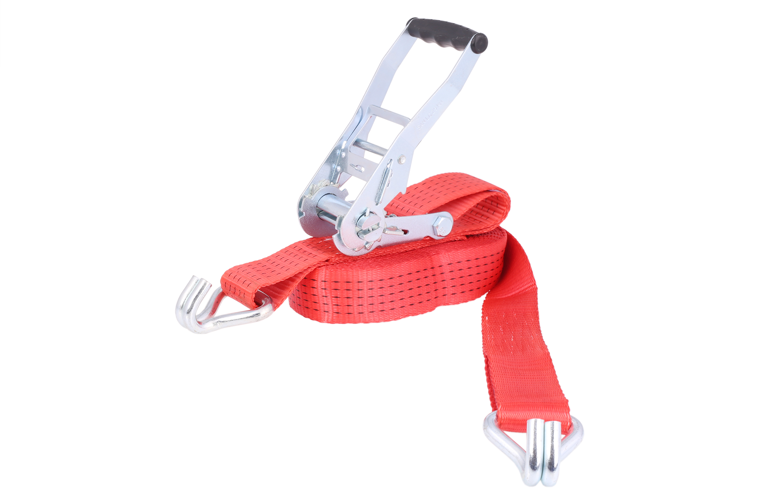 Zurrgurt, 6m, 50mm, LC 2500 daN, zweiteilig, STF 300 daN, Kurzhebelratsche