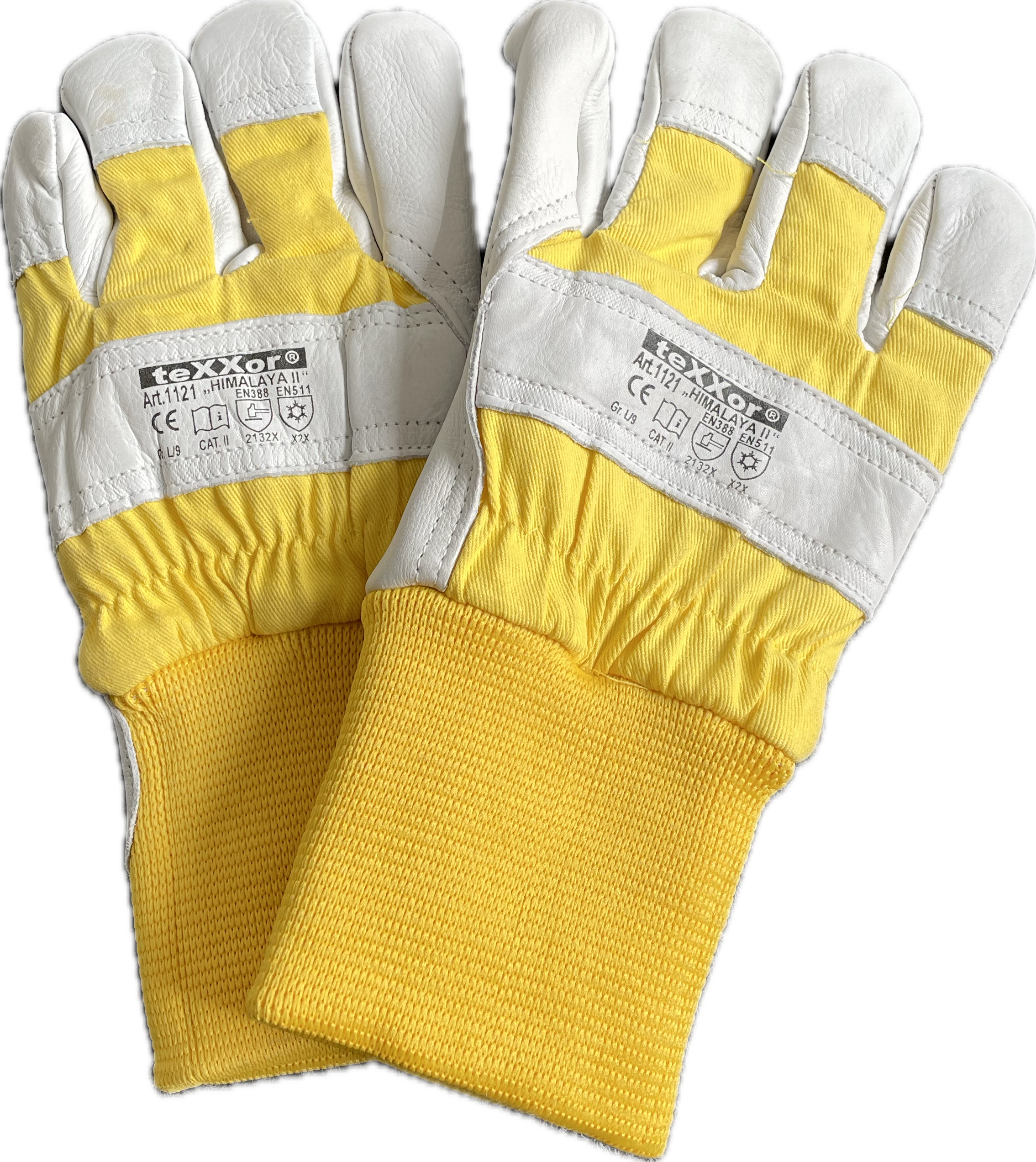 teXXor® Rindvollleder-Winterbauhandschuh HIMALAYA II - Gr.9