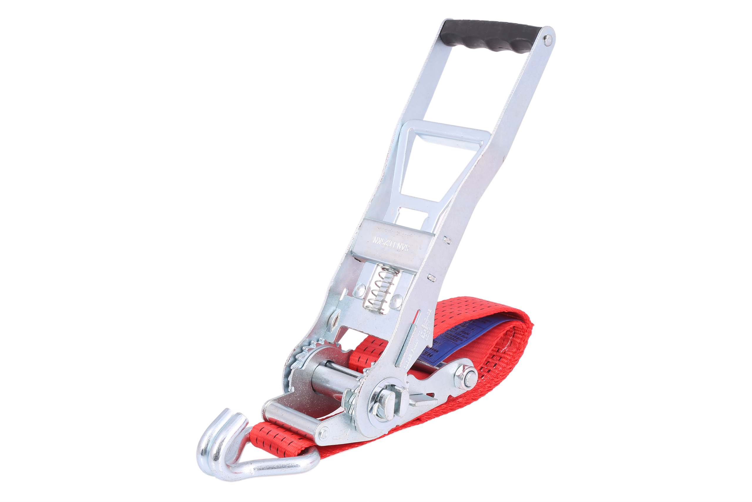 Zurrgurt, 10m, 50mm, LC 2500 daN, zweiteilig, STF 500, ERGO-Langhebelratsche