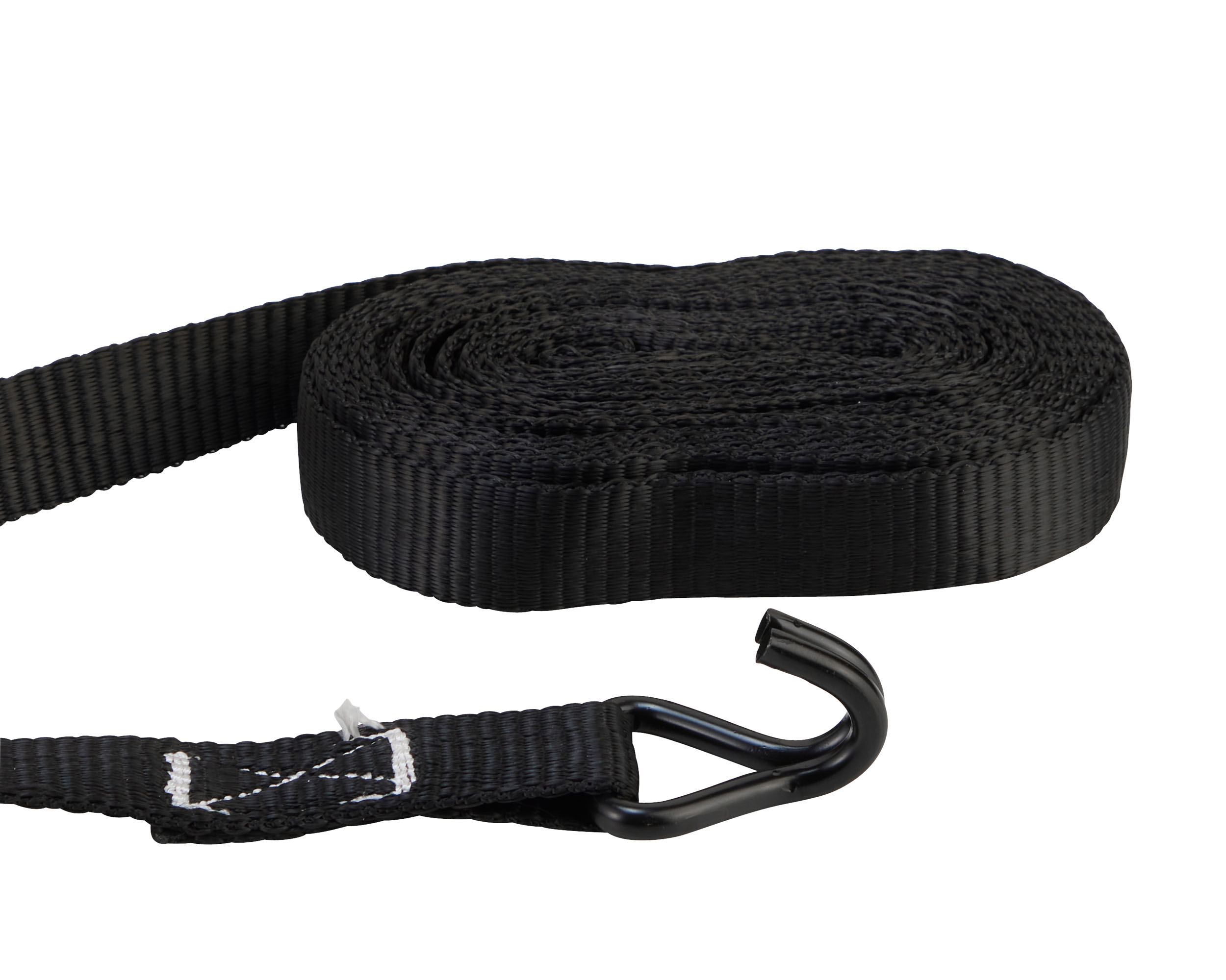 Zurrgurt, 6 m, 25 mm, LC 500 daN, zweiteilig, Hobbyratsche in schwarz