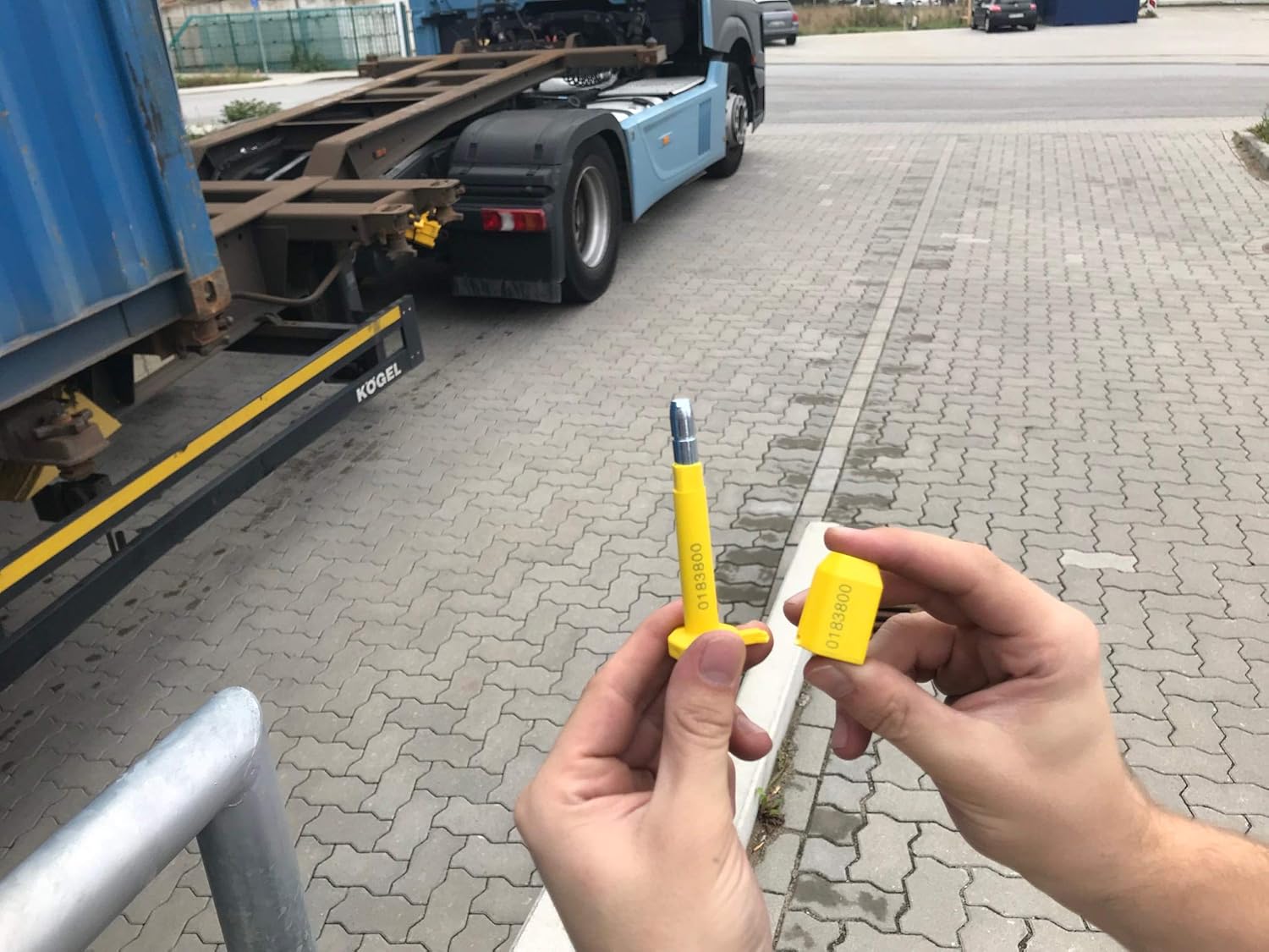 Containerplomben - Sicherheitsplombe,  High Security Seal HSS