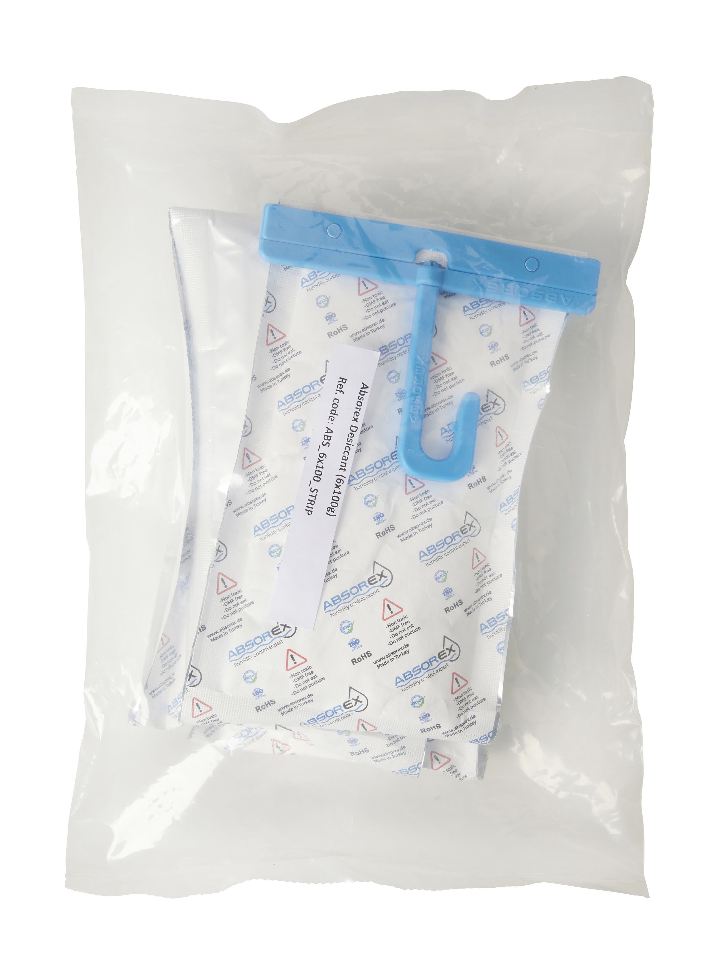 Absorex - Trockenmittelkette // 6 x 100g (mit Haken)