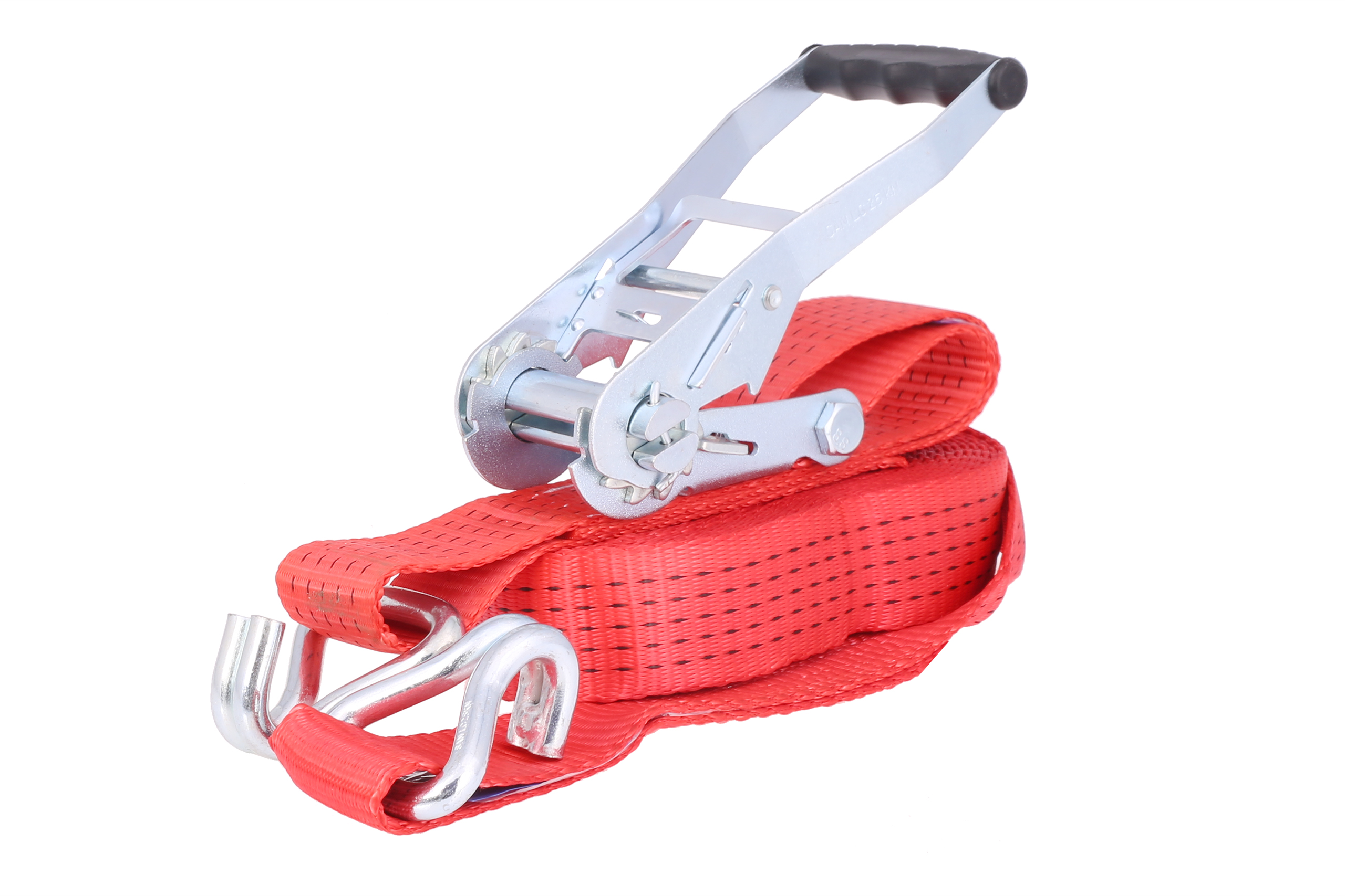 Zurrgurt, 6m, 50mm, LC 2500 daN, zweiteilig, STF 300 daN, Kurzhebelratsche