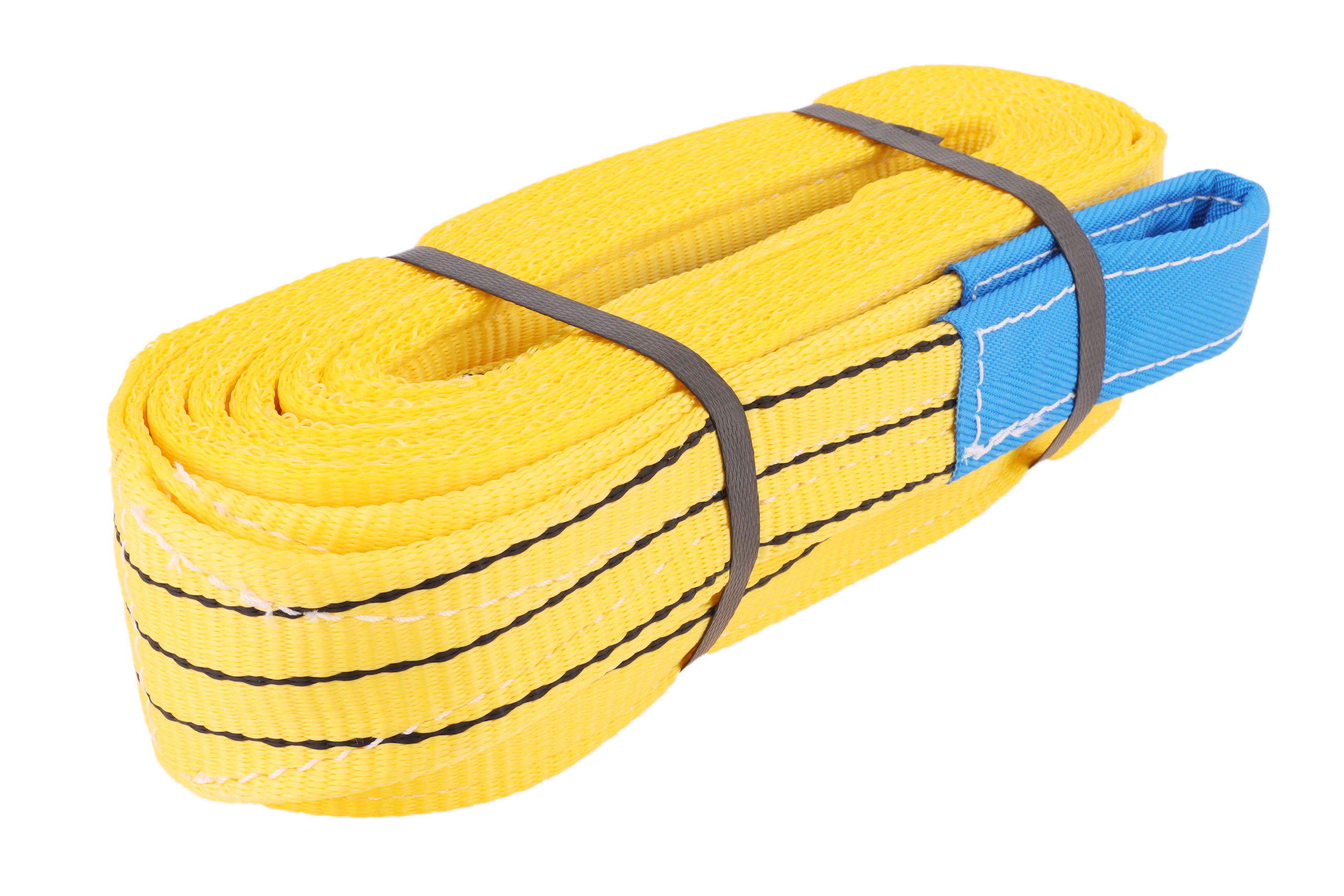 Hebeband 5m, WLL 3to, mit verstärkten Schlaufen