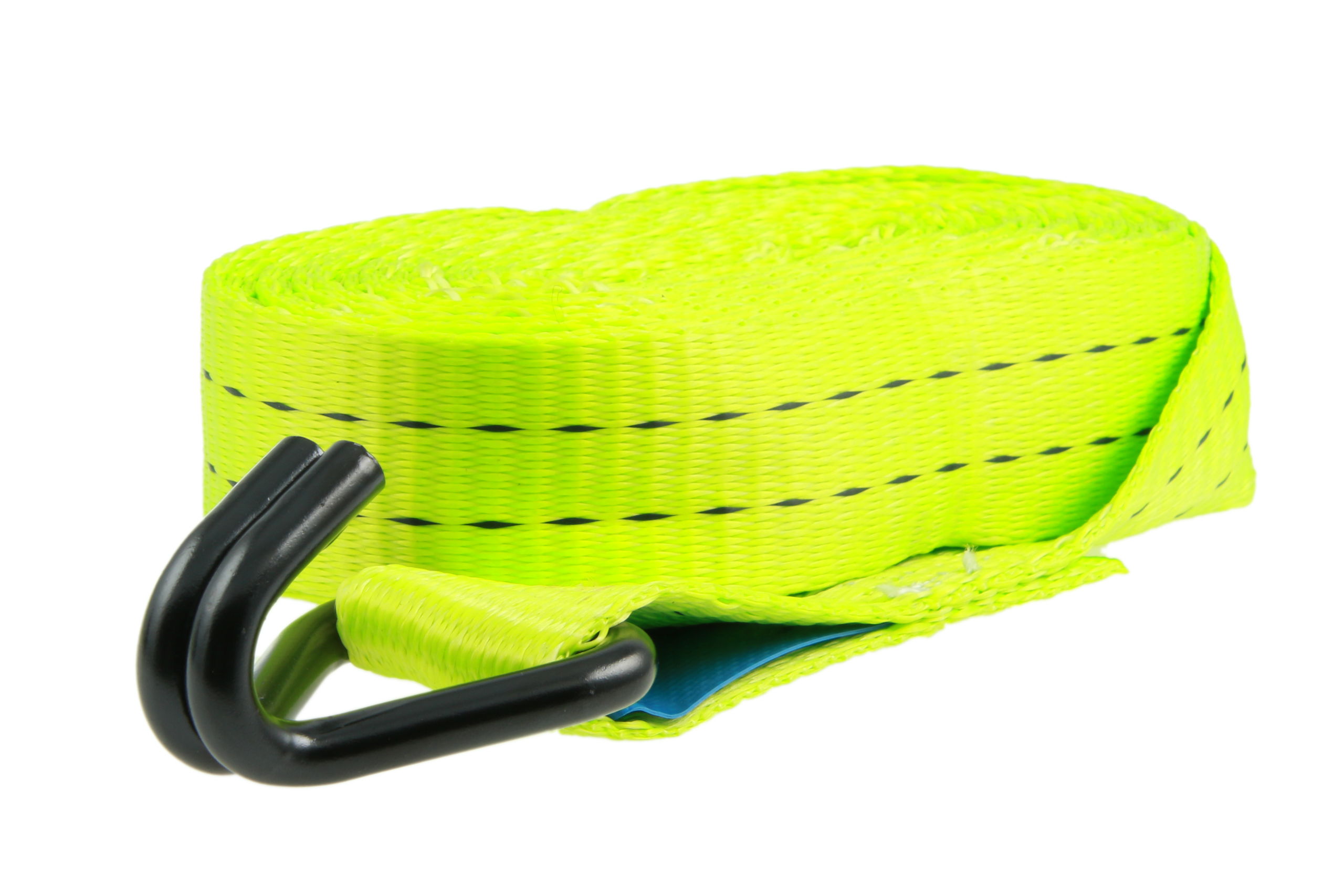 2er-Set, 6 m Zurrgurte, 35 mm, LC 1000 daN, STF 220 daN, zweiteilig, Neon-Grün